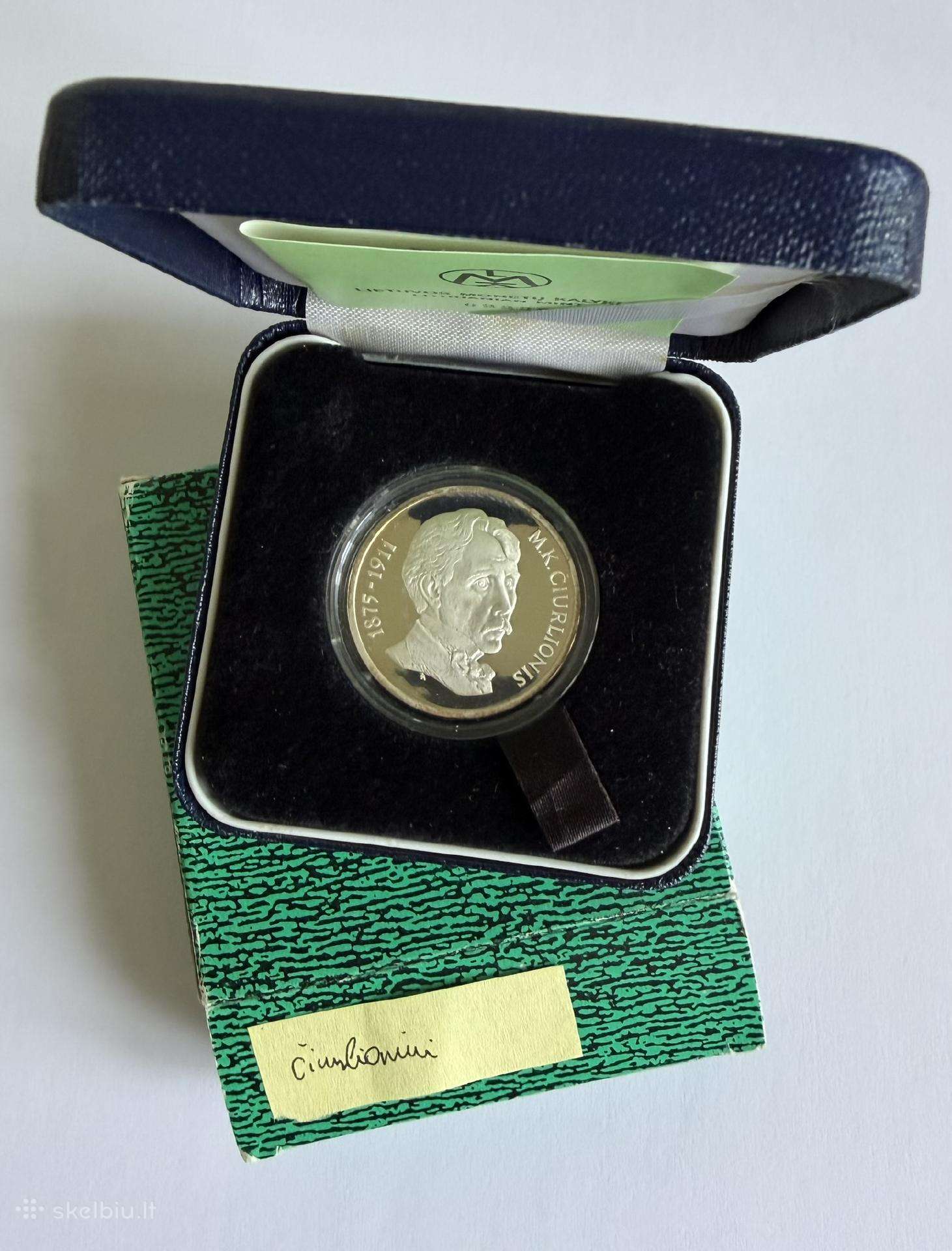 1995 m. 50 Litu -Ciurlionis-