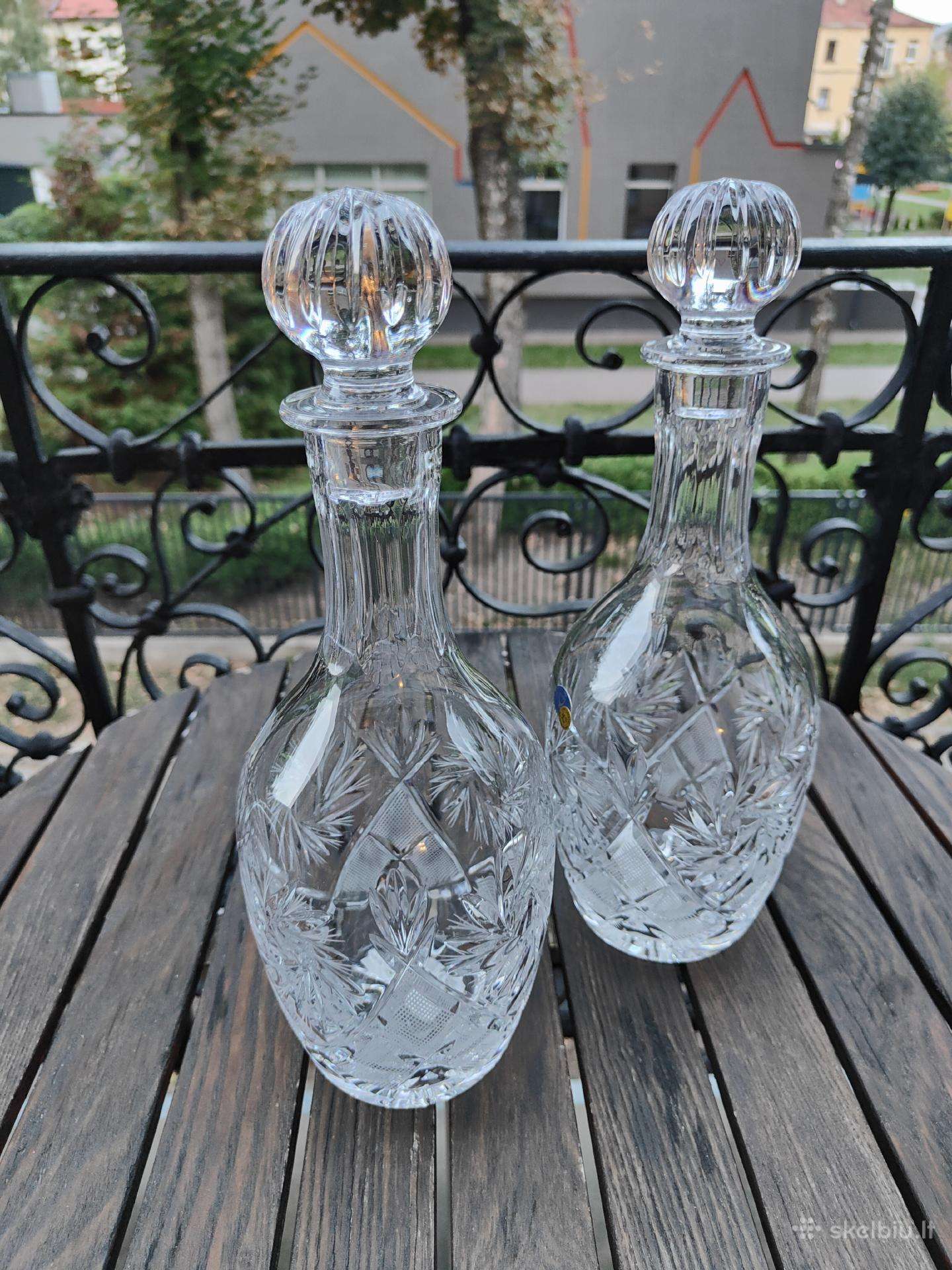 Krištolinis grafinas-talpa 1litras.naujas
