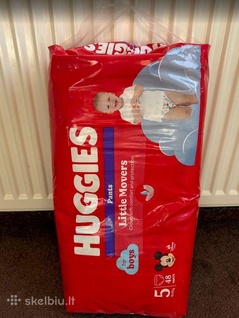 Nauja pakuotė Huggies Pants Boys 5 dydis