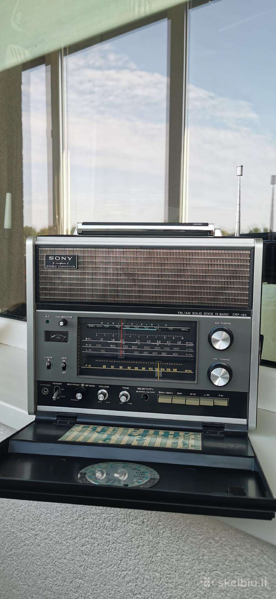 Sony Crf-160 Fm/lw/mw/sw Radijo Imtuvas