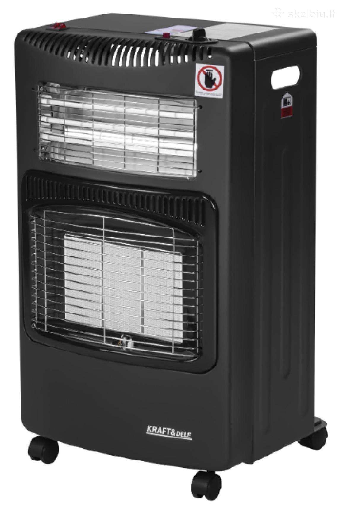 Dujinis ir elektrinis šildytuvas 1500/2750/4200 W