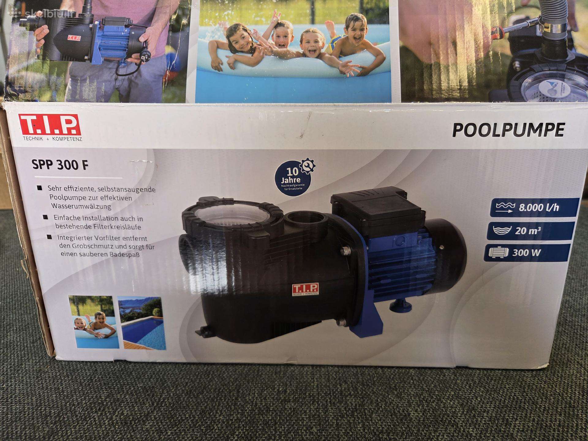 Baseino siurblys smėlio filtrui 8000l/ H 300w