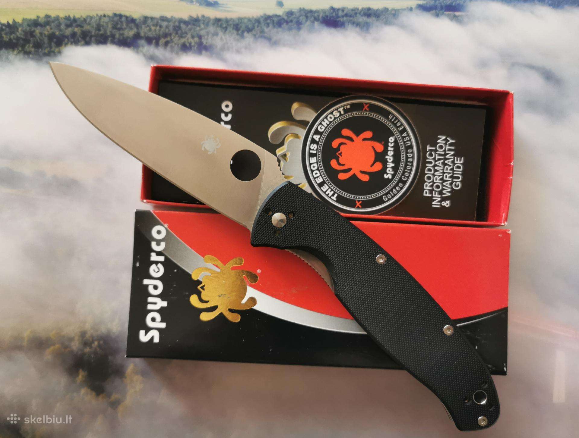 Peilis Spyderco "Resilience" C142
