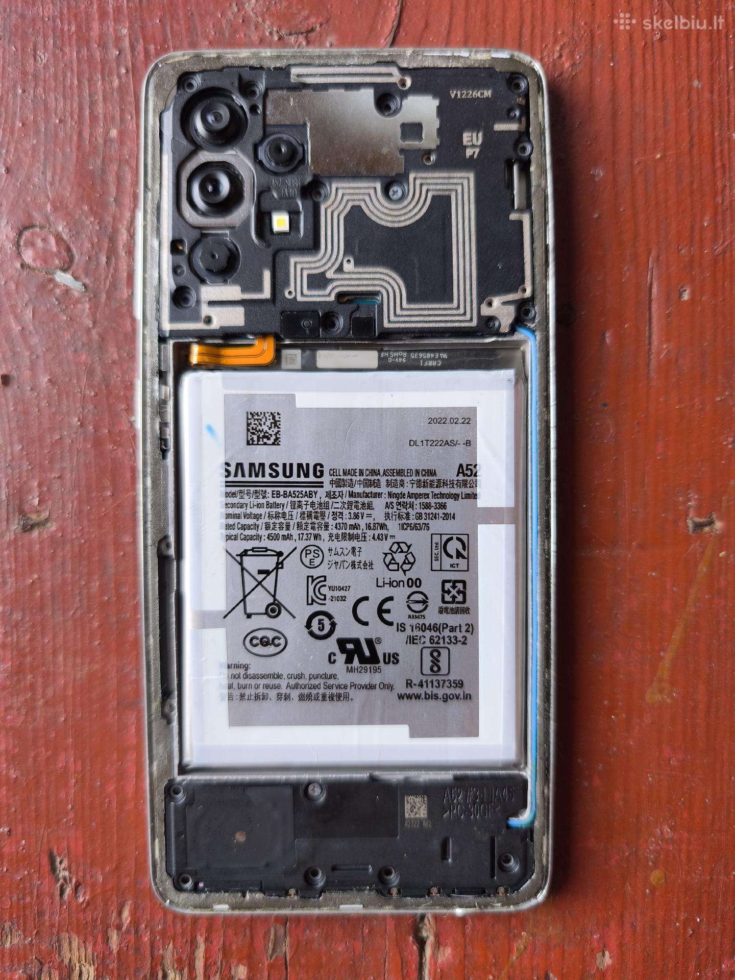 Samsung A52 5G remontui, dalim