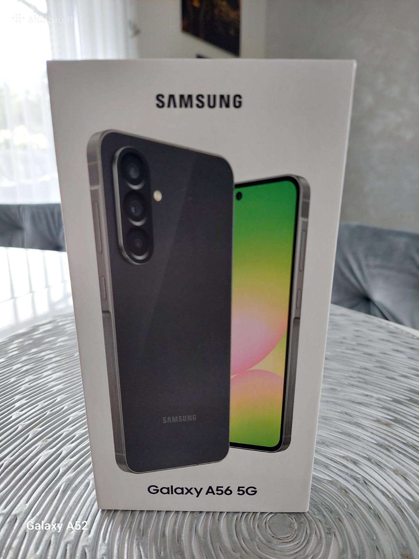 Parduodamas Samsung galaxy A56 256gb