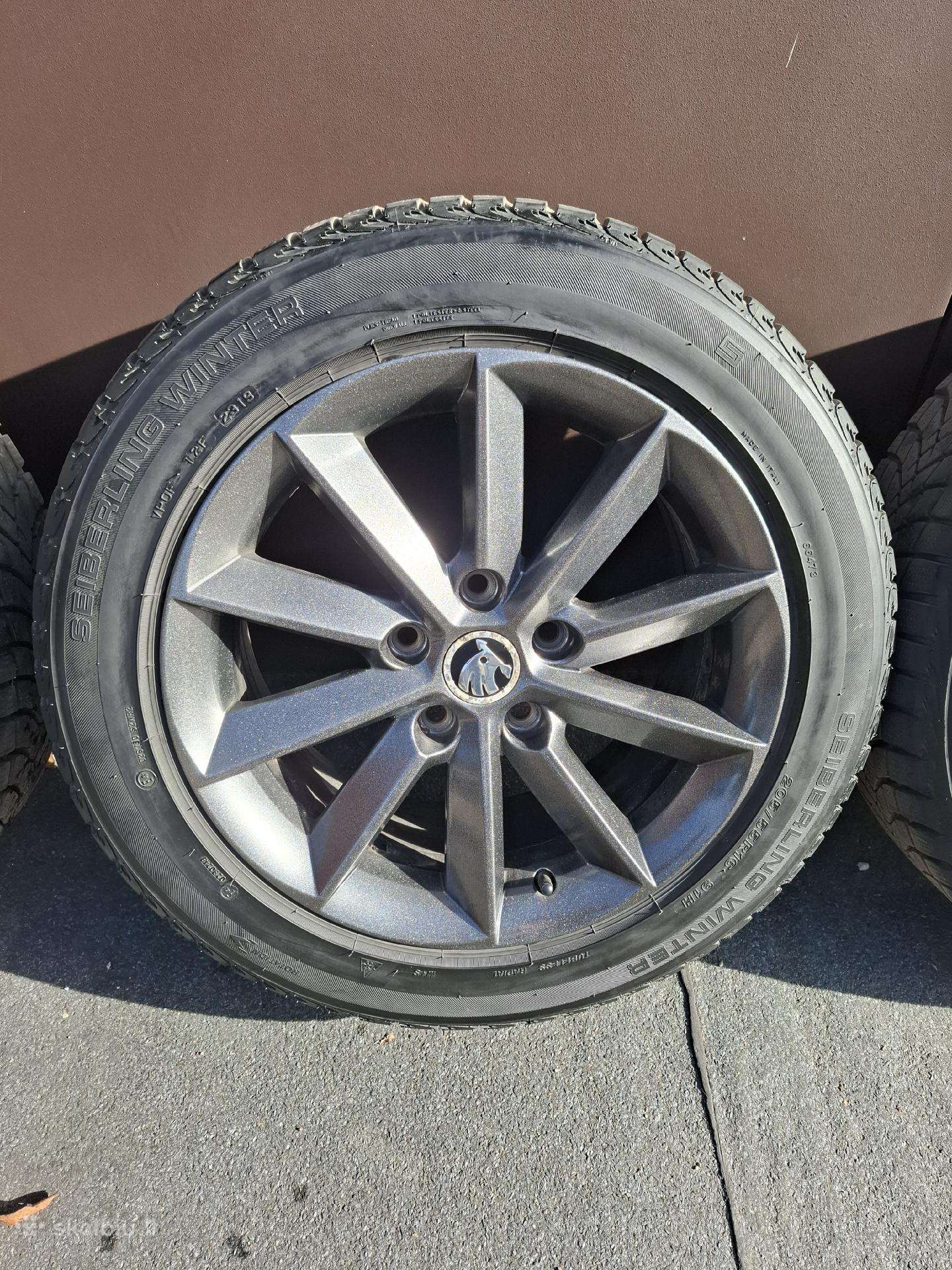 Skoda, легкосплавные , R16