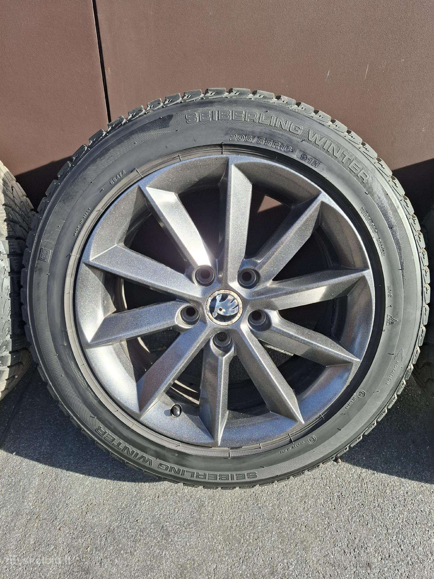 Skoda, легкосплавные , R16