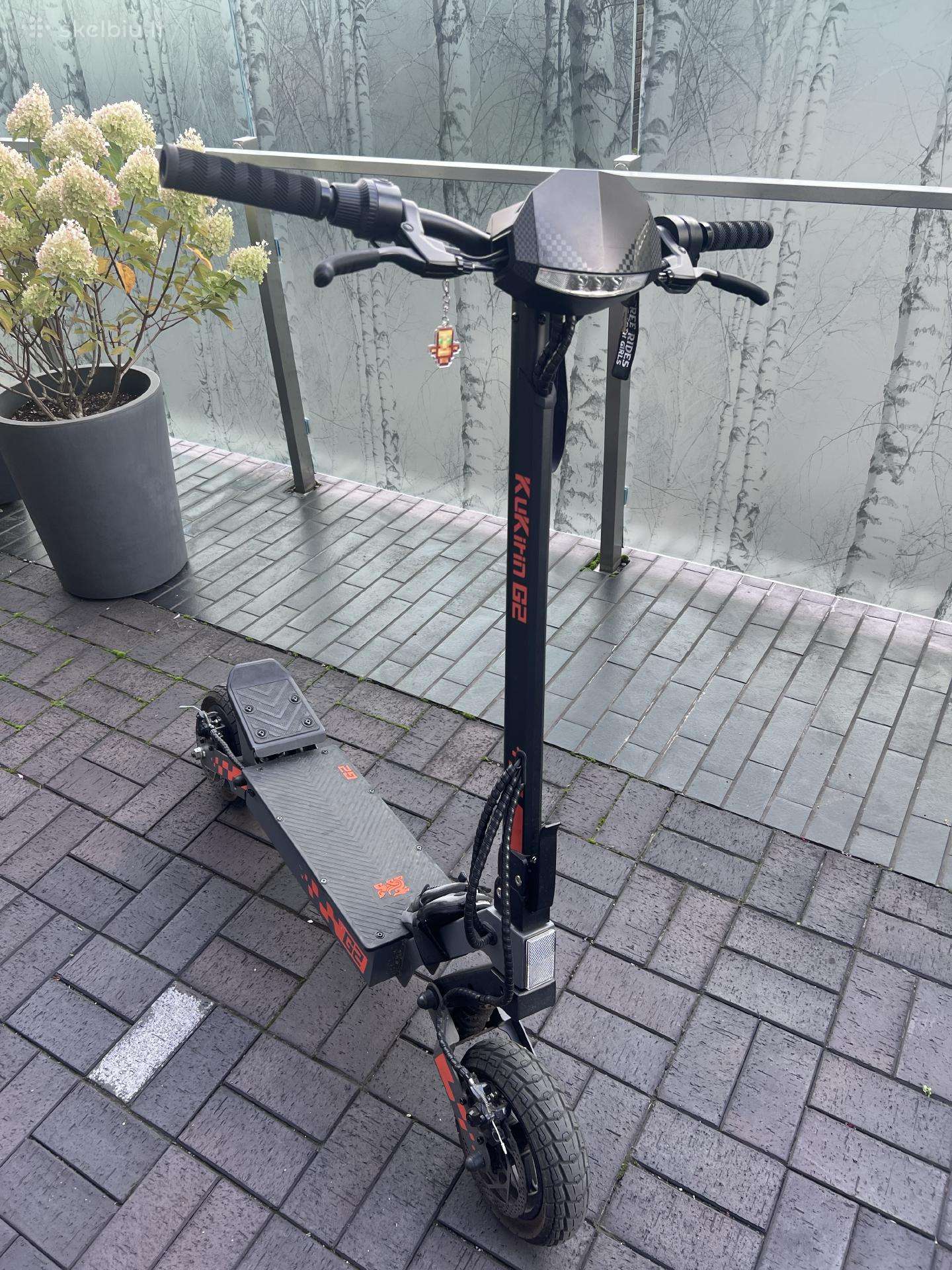 Modifikuotas Kukirin G2 paspirtukas
