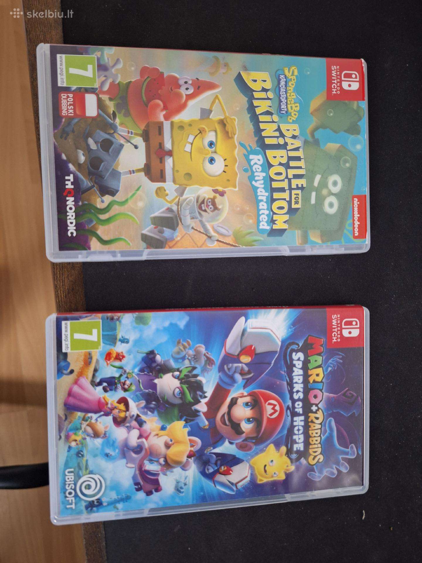 Du nintendo switch žaidimai