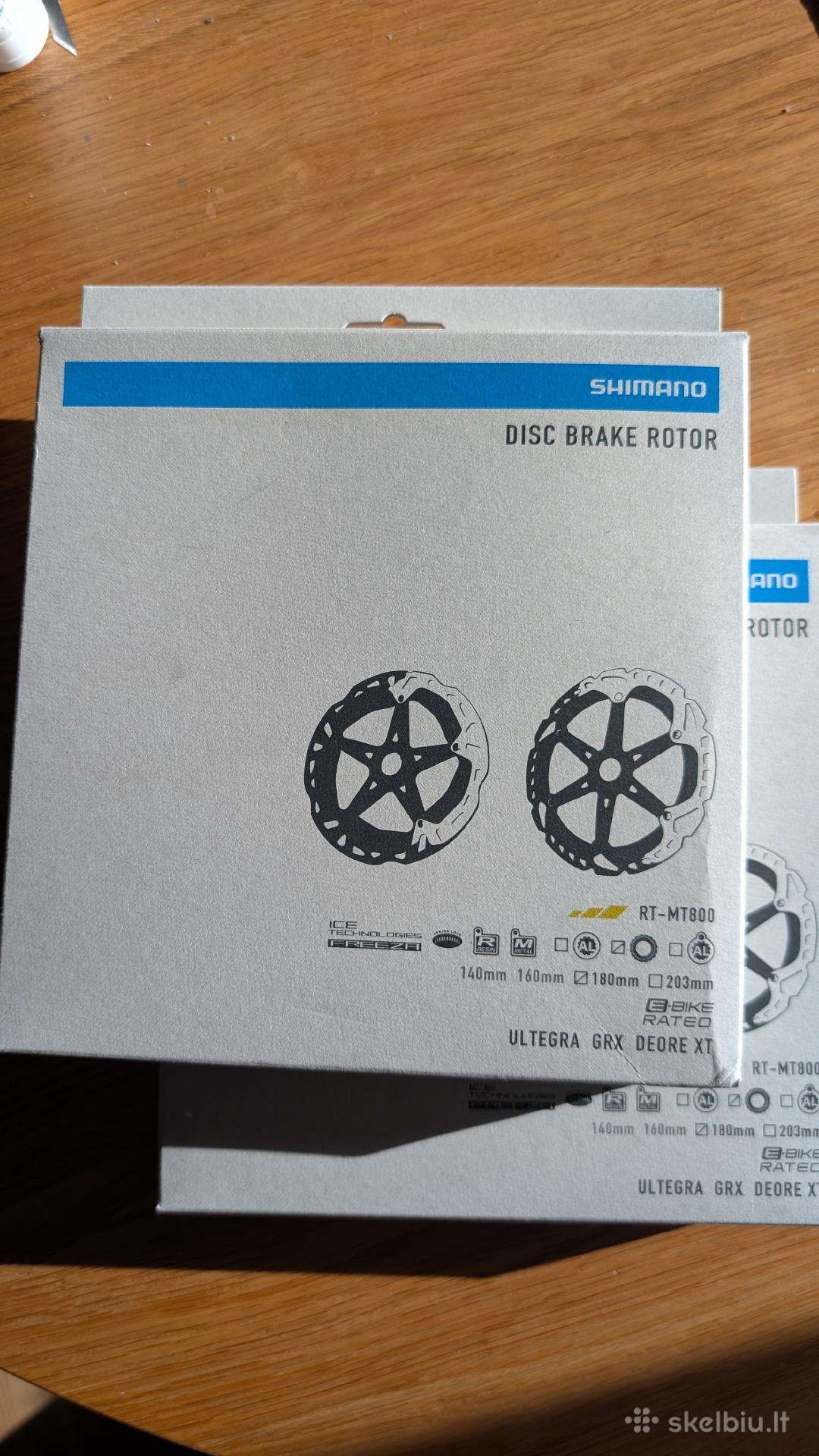 Shimano diskai Rt-mt800 180mm