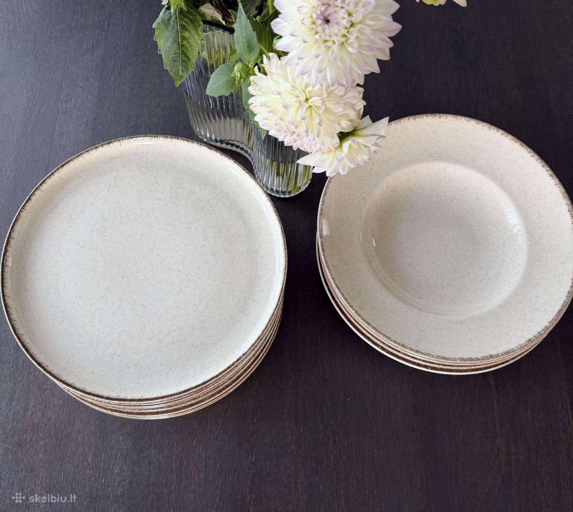 Zara Home lėkščių komplektas 12vnt