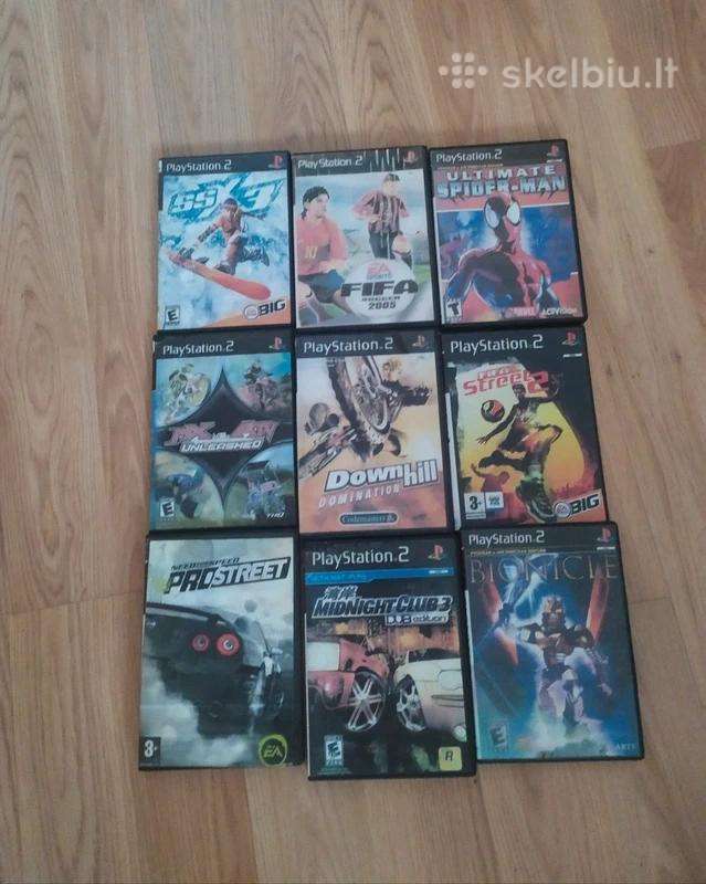 Playstation 2 kompiuteriniai žaidimai