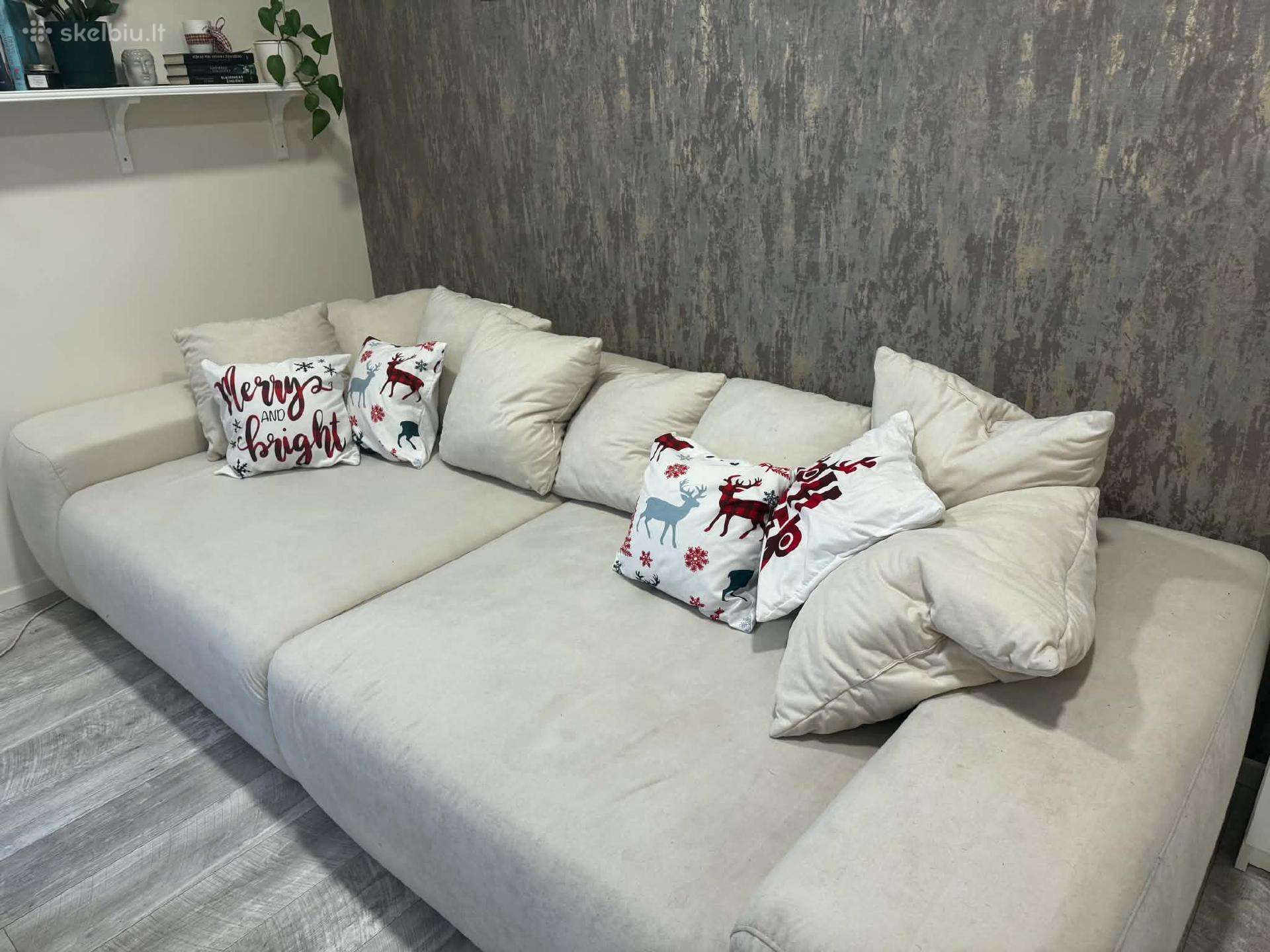 XXL Sofa 3 metrų ilgio