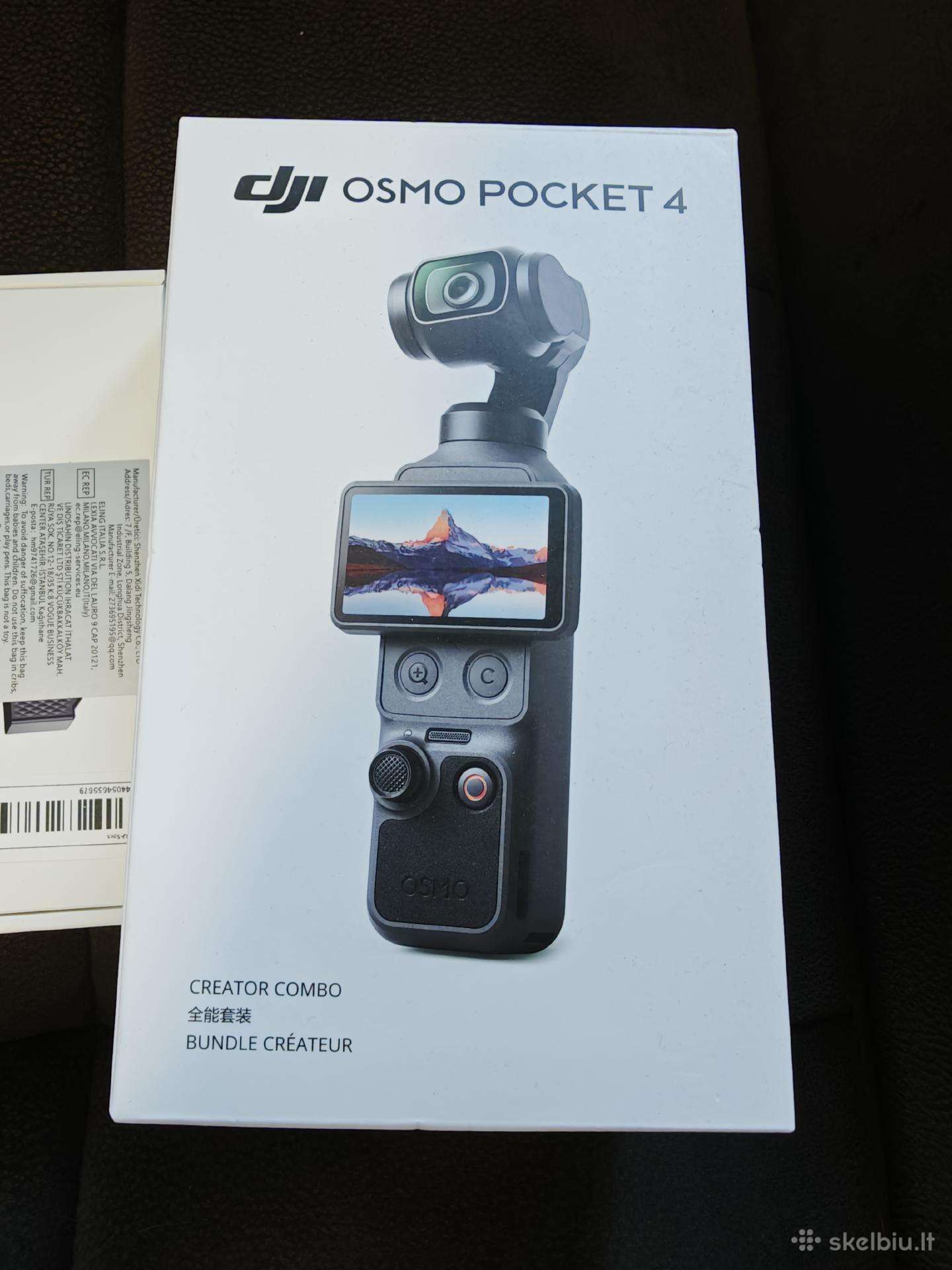 Osmo pocket 4 creator combo