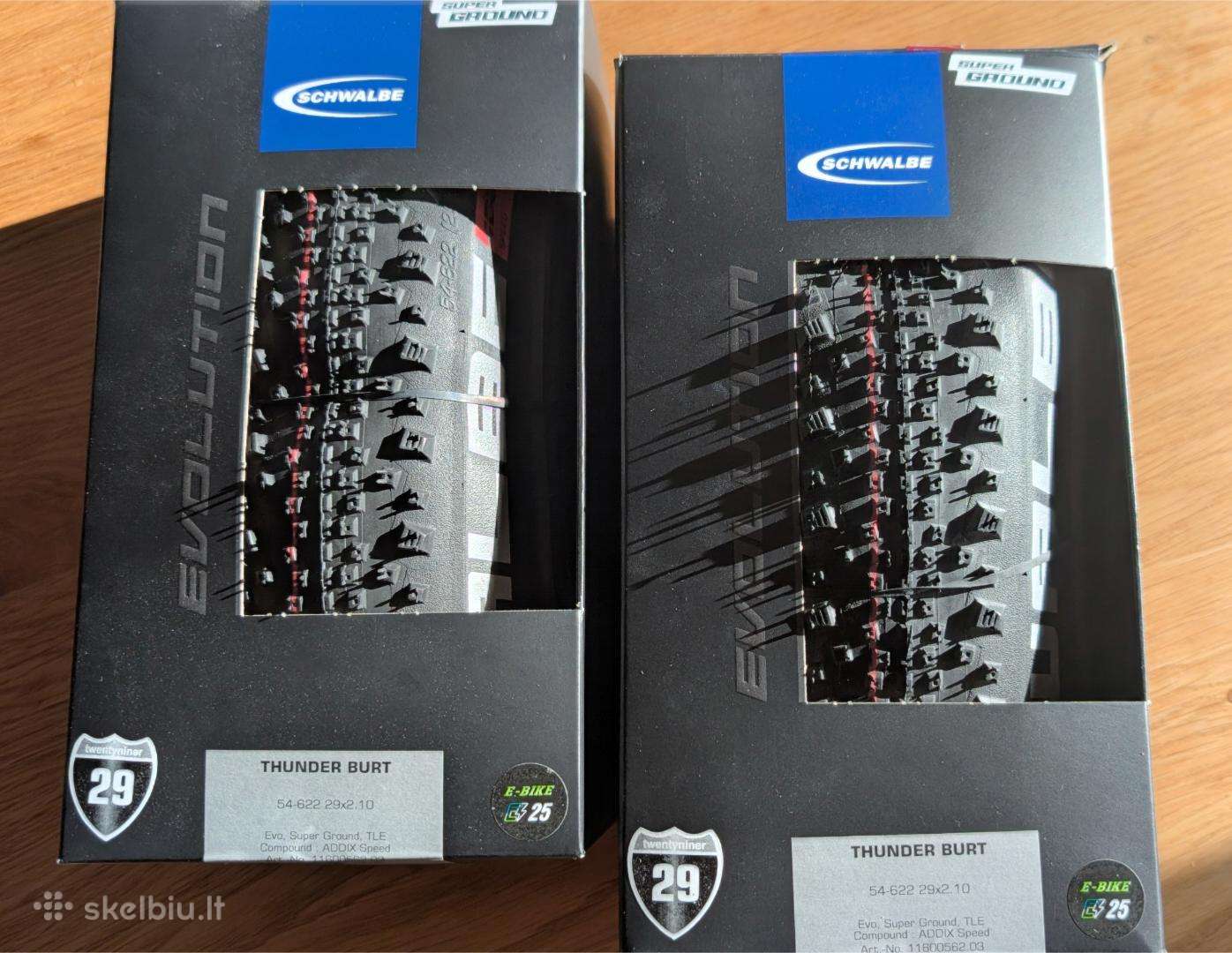 Schwalbe thunderburt 55-622 2.10 padangos