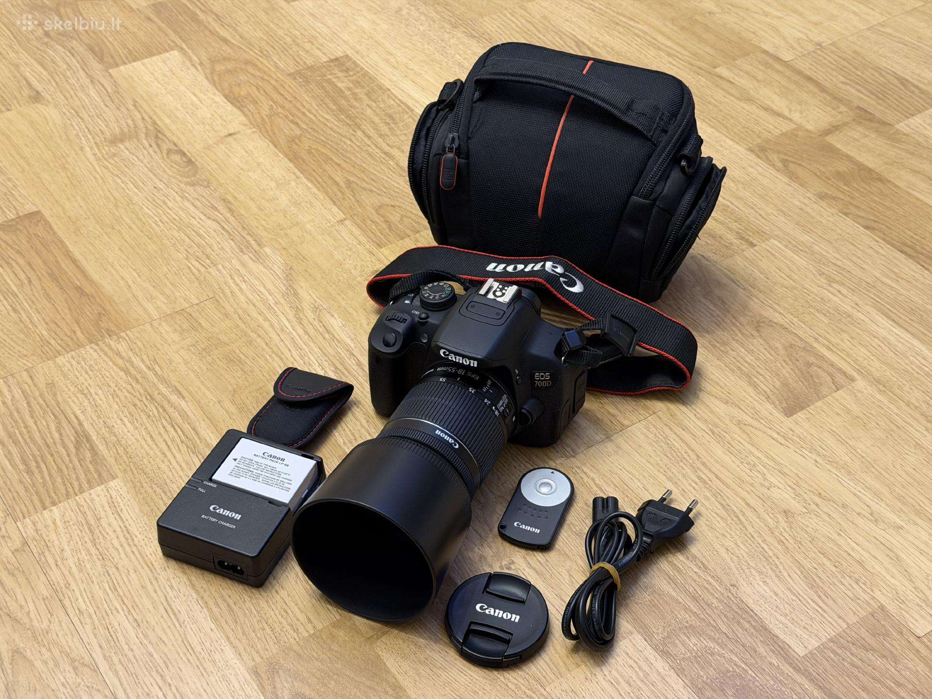 Canon EOS 700d / 18-55mm Is Stm / 9k kadrų