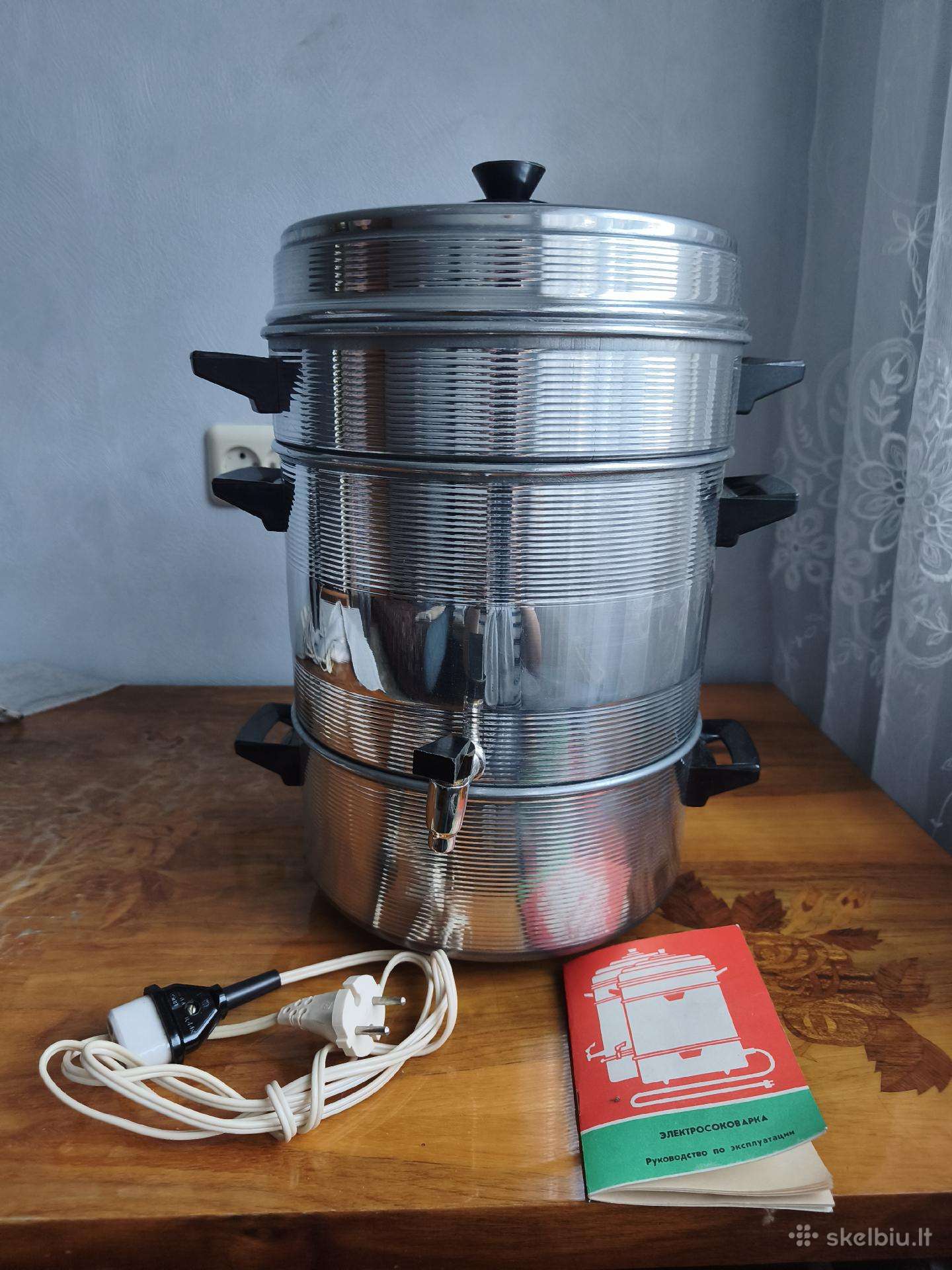 Elektrinė nerūdijančio plieno sulčiaspaudė