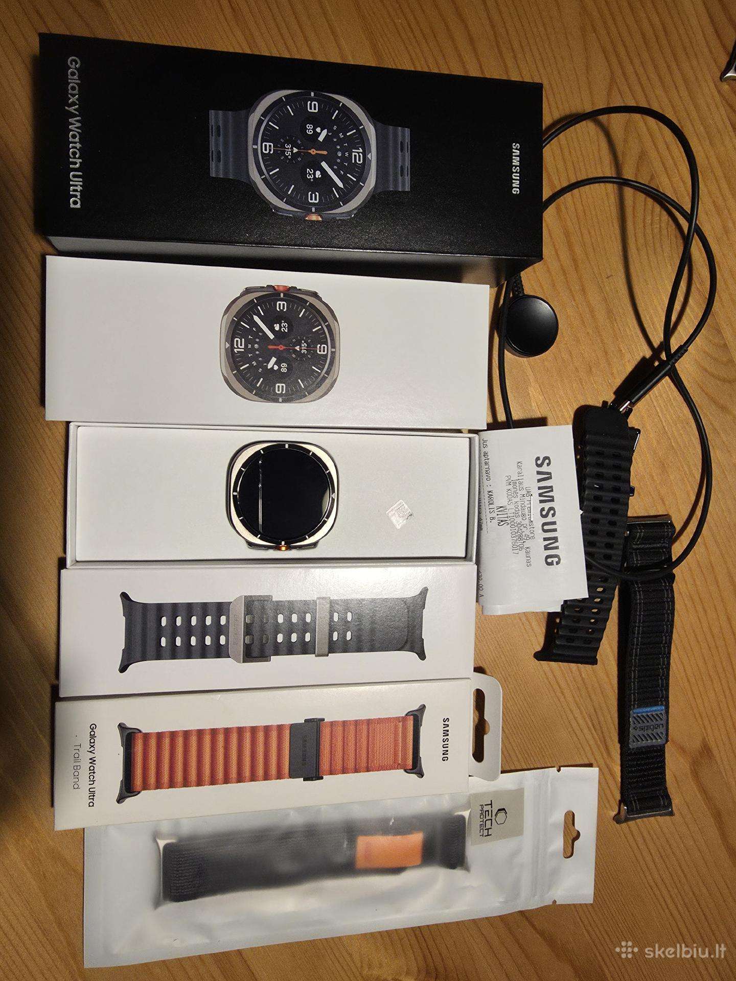 Samsung Galaxy Watch Ultra, būklė 10/10