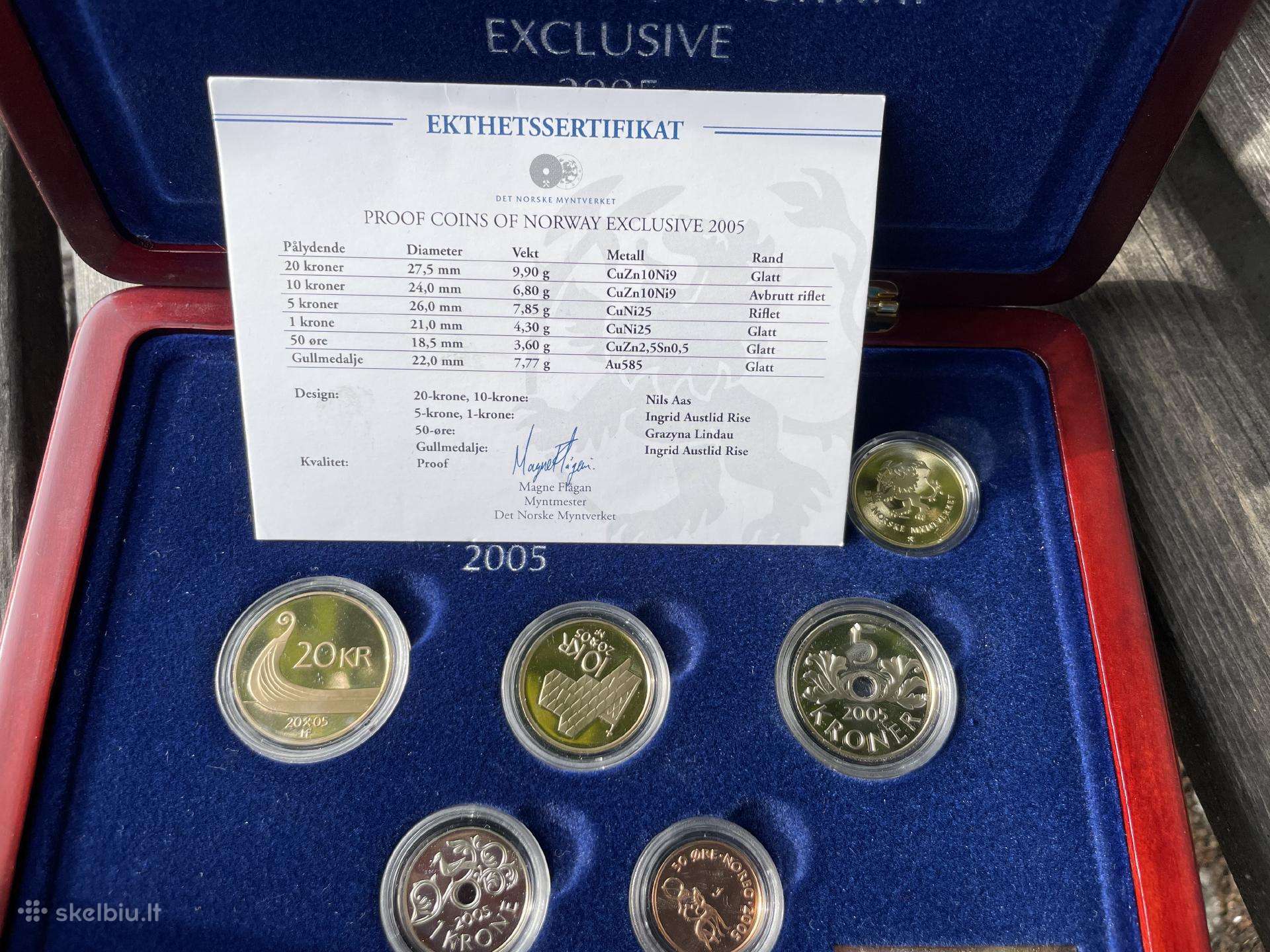2005 Auksas / gold – tik pagal šios dienos, + 0%