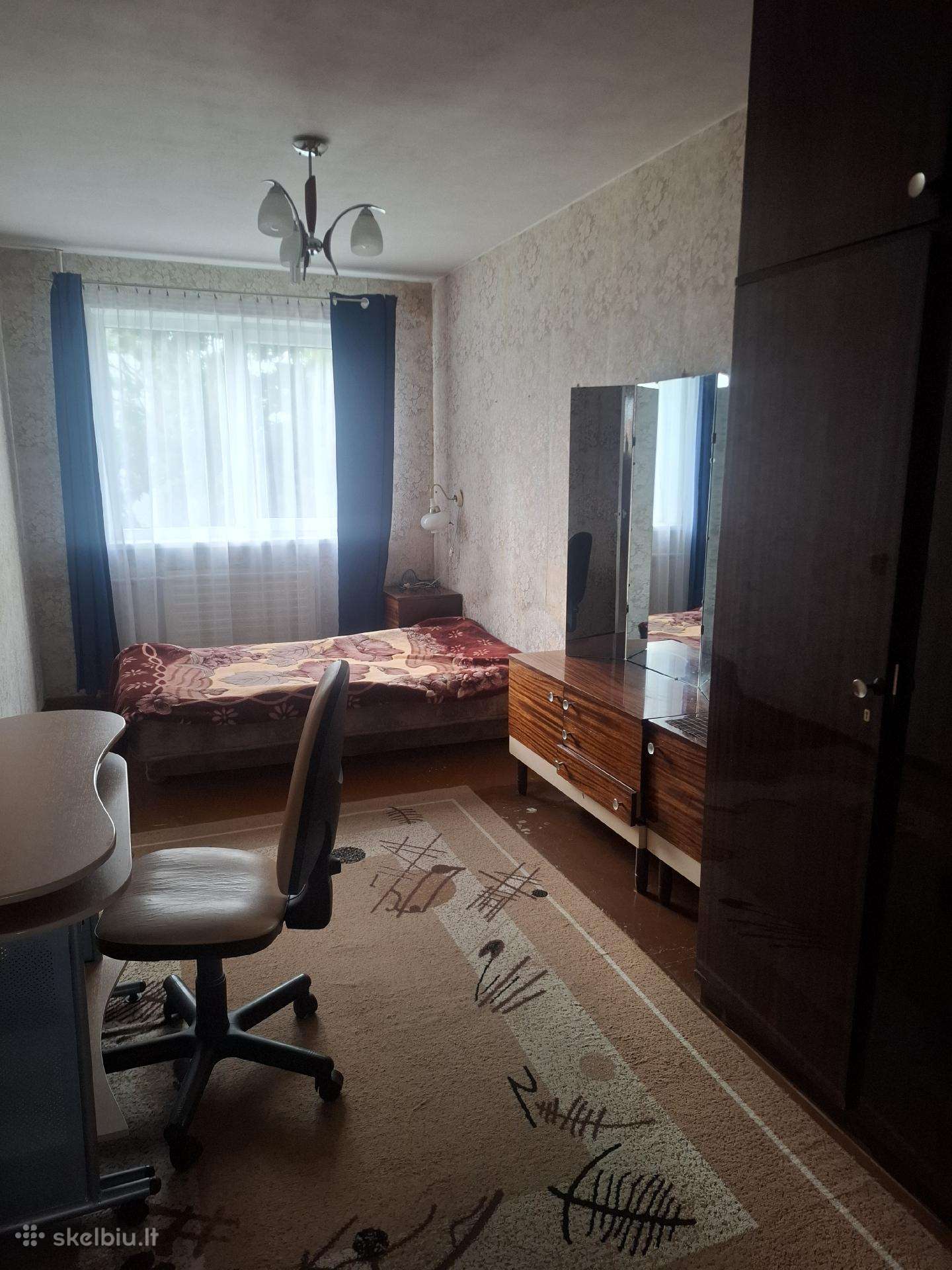 Išnuomuoju 2 kambarių butą Klaipėdos g.