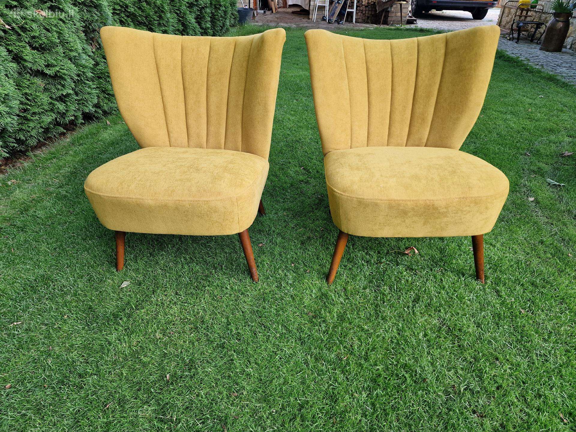 Vintažiniai mid century Coctail.st foteliai