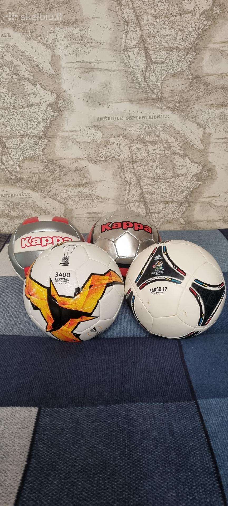 Sportinių kamuolių rinkinys (krepšinio, futbolo)