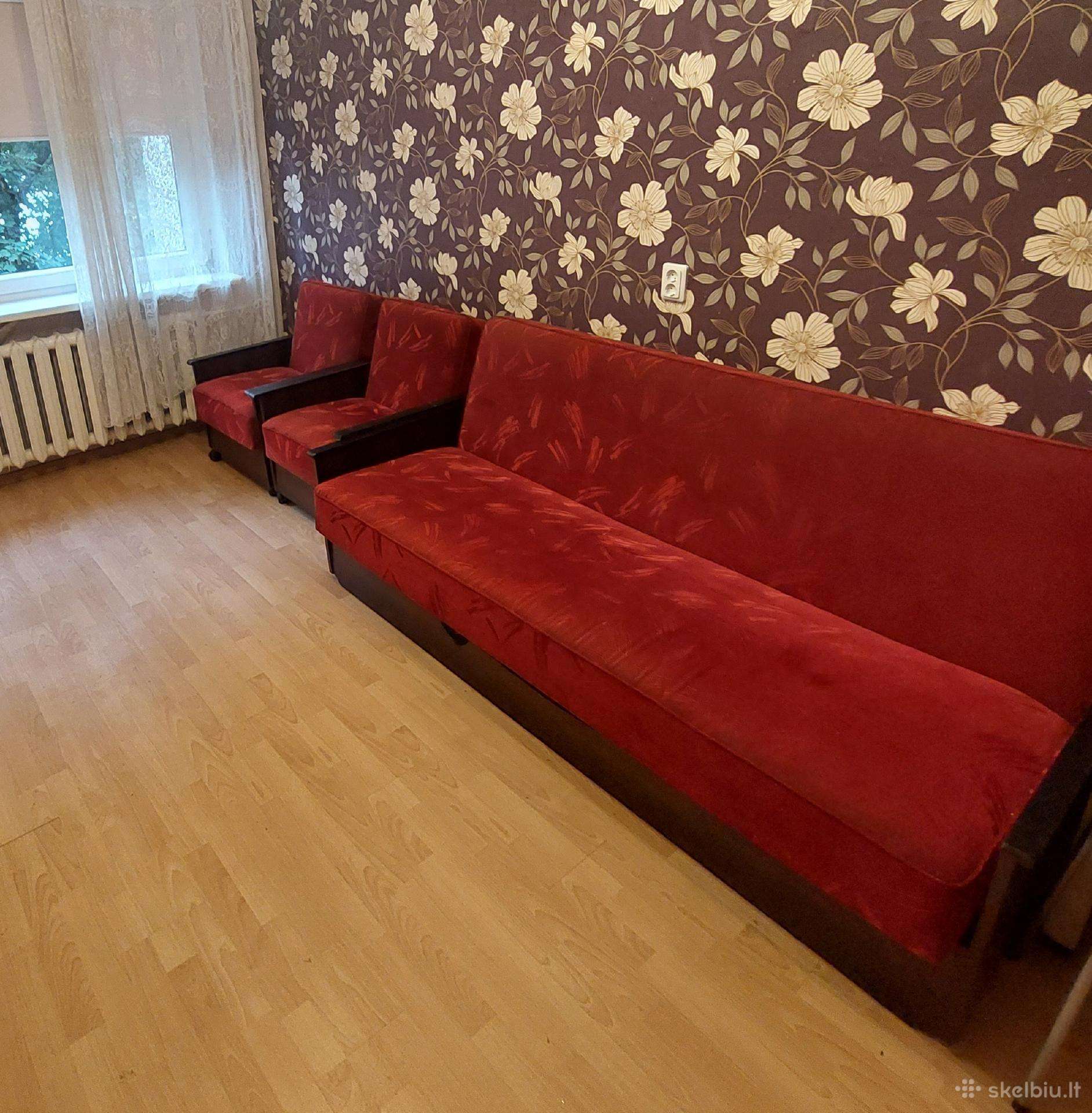 Sofa + 2 foteliai