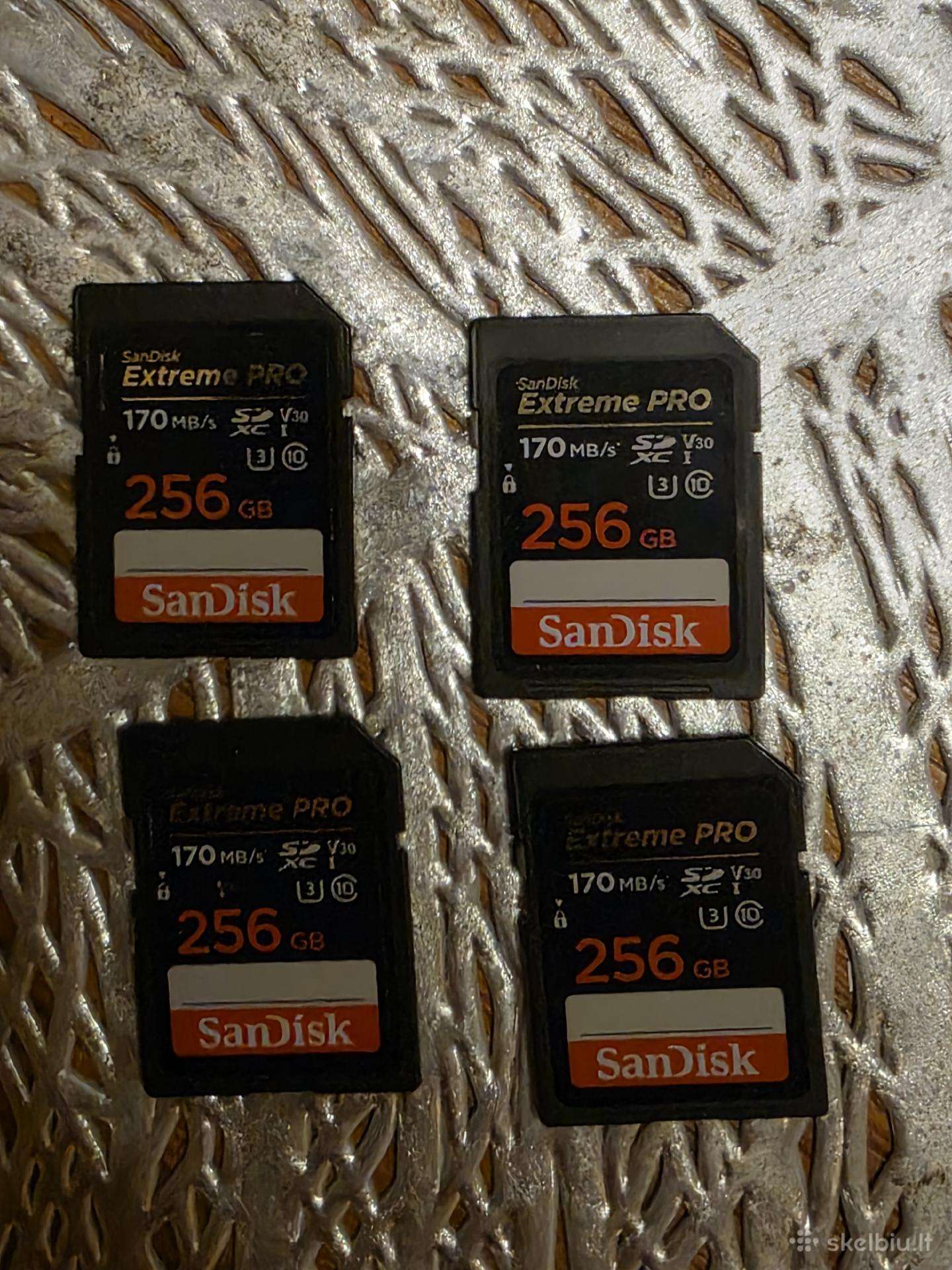 Sandisk extreme pro v30 256gb Sd