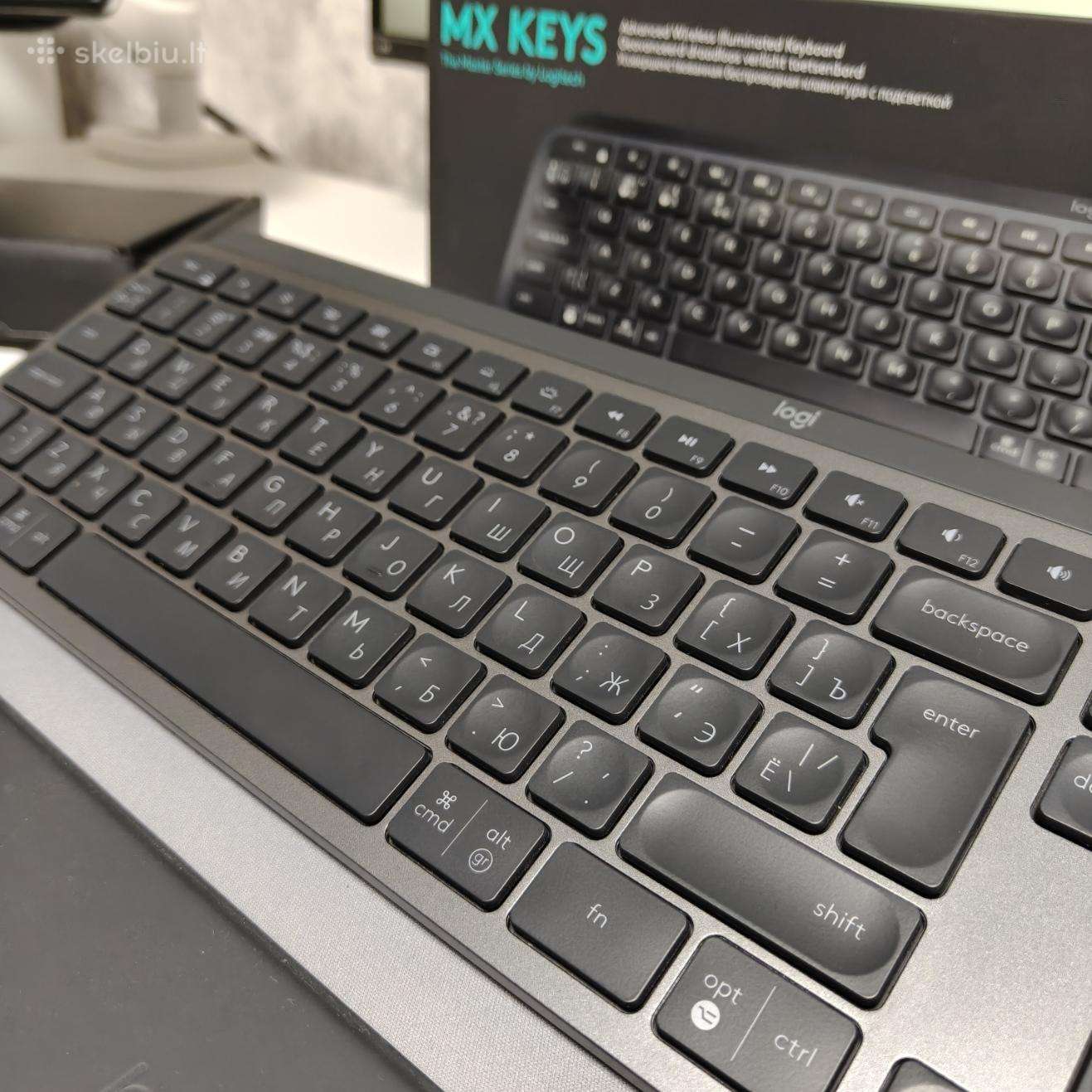 Logitech Mx Keys (en/ru)