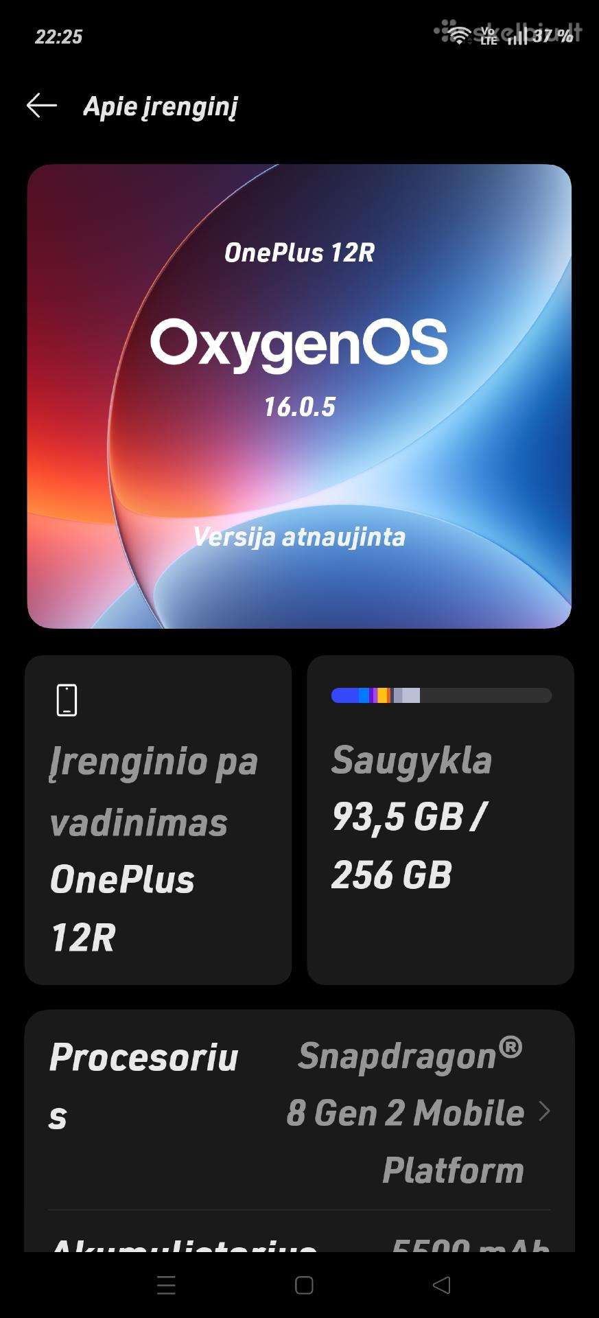 Oneplus 12r (16+12gb RAM)