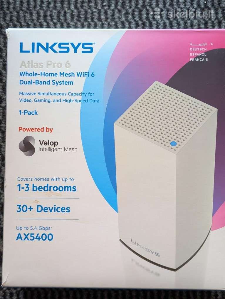 Linksys Mx5500 Wi-fi 6 Ax5400 Atlas Galima Openwrt