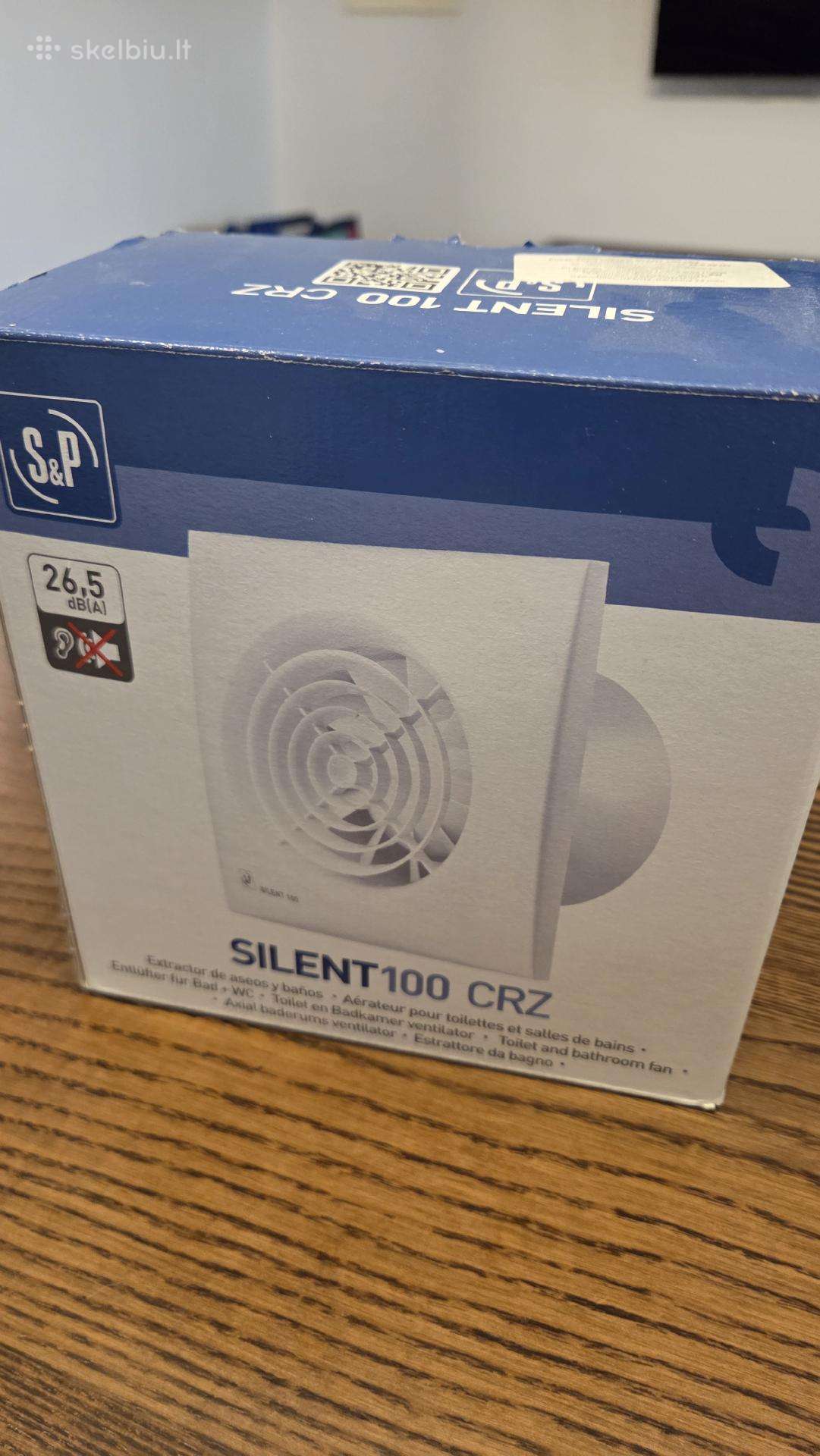 Soler & Palau Silent-100 Crz – ventiliatorius