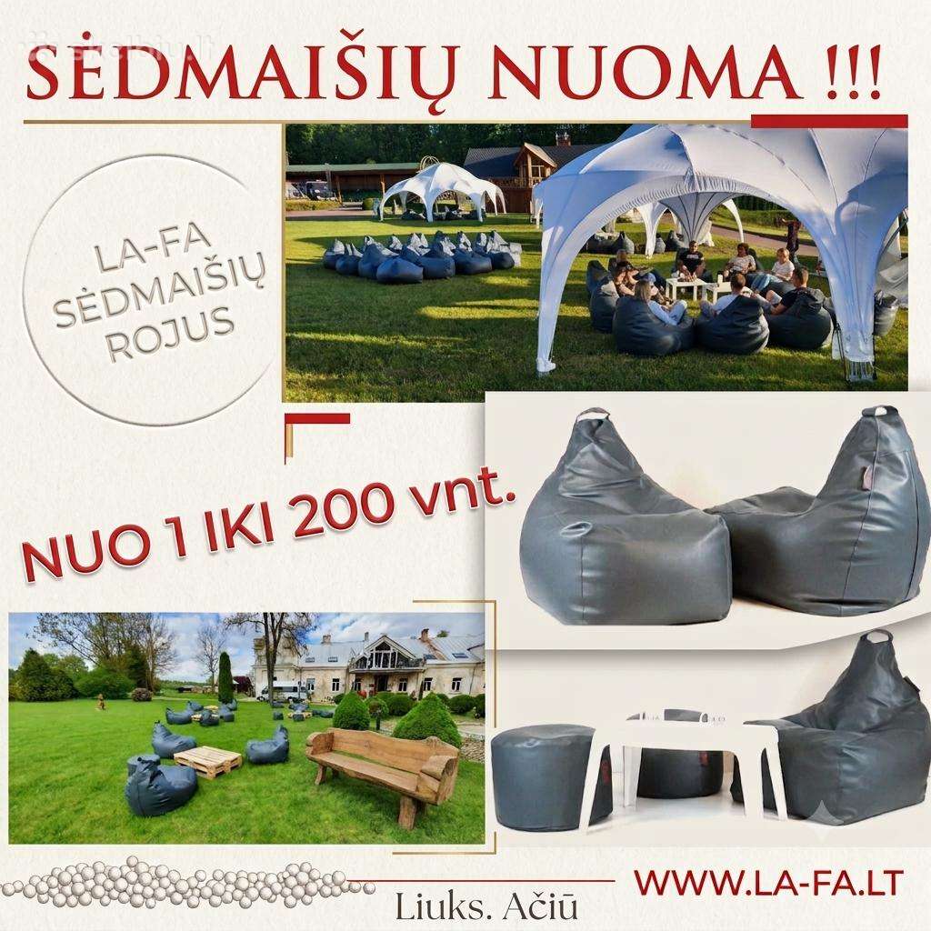 Sedmaišiai La-fa ,gamyba,pardavimas ir nuoma Jums