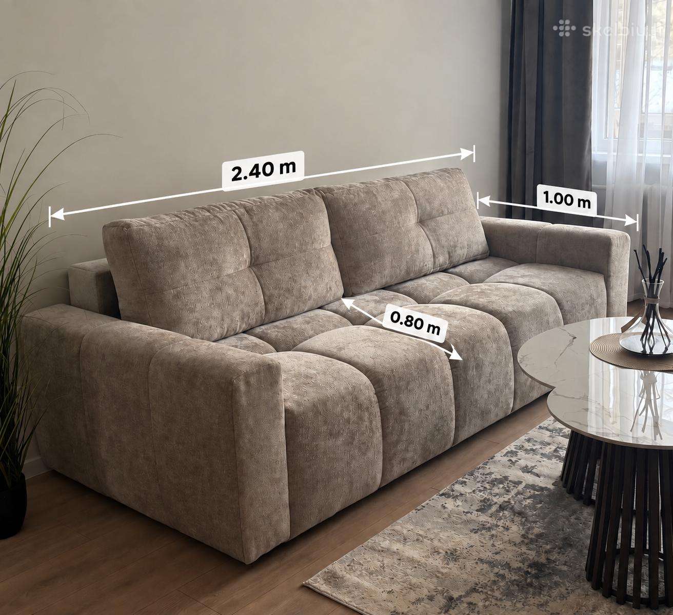Nauja sofa