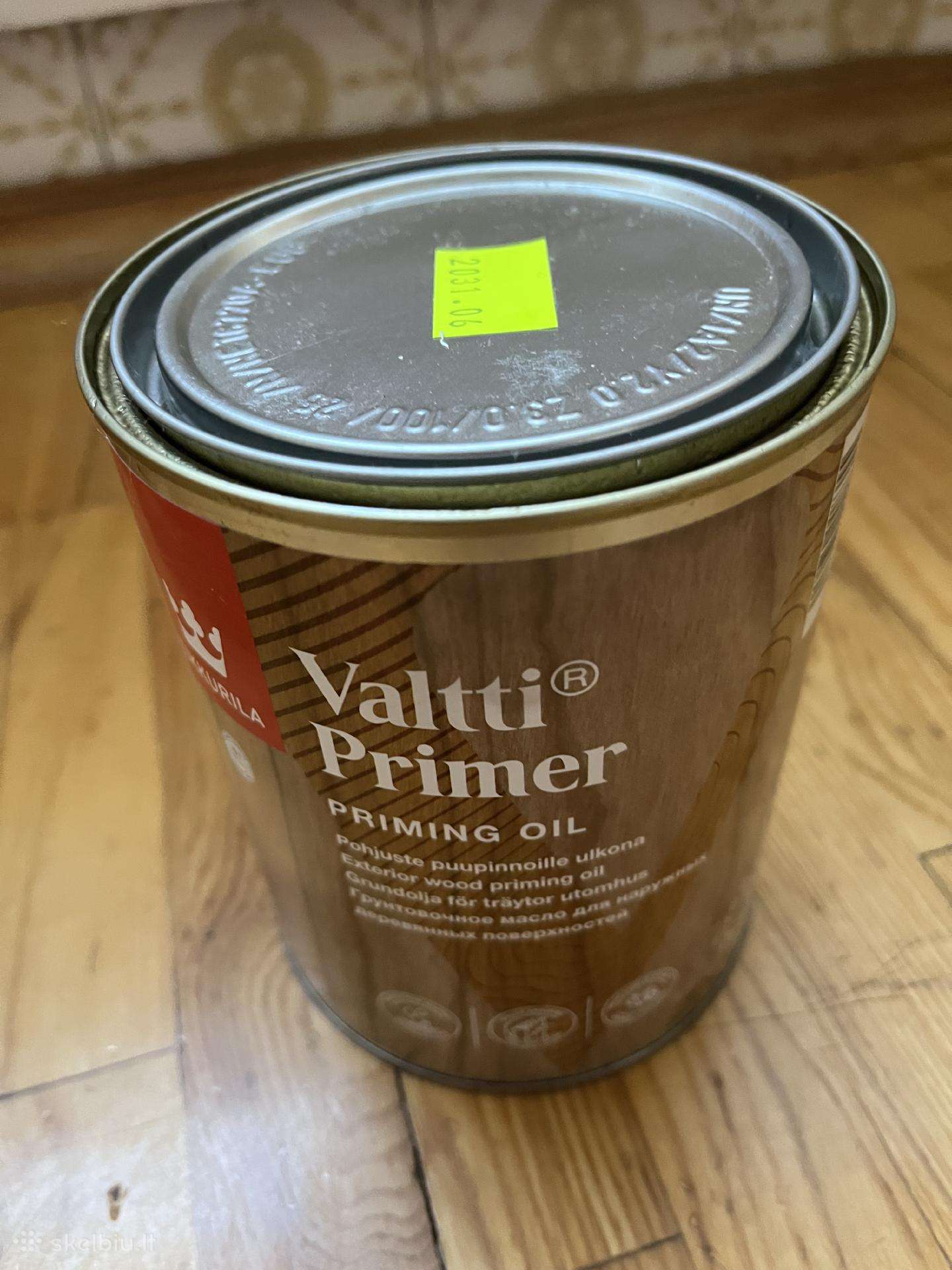 Medienos gruntas Tikkurila Valtti Primer (liko ~70
