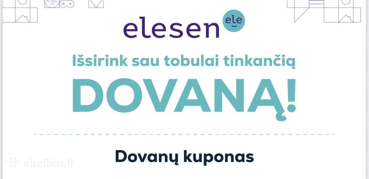 Elesen dovanų kuponas