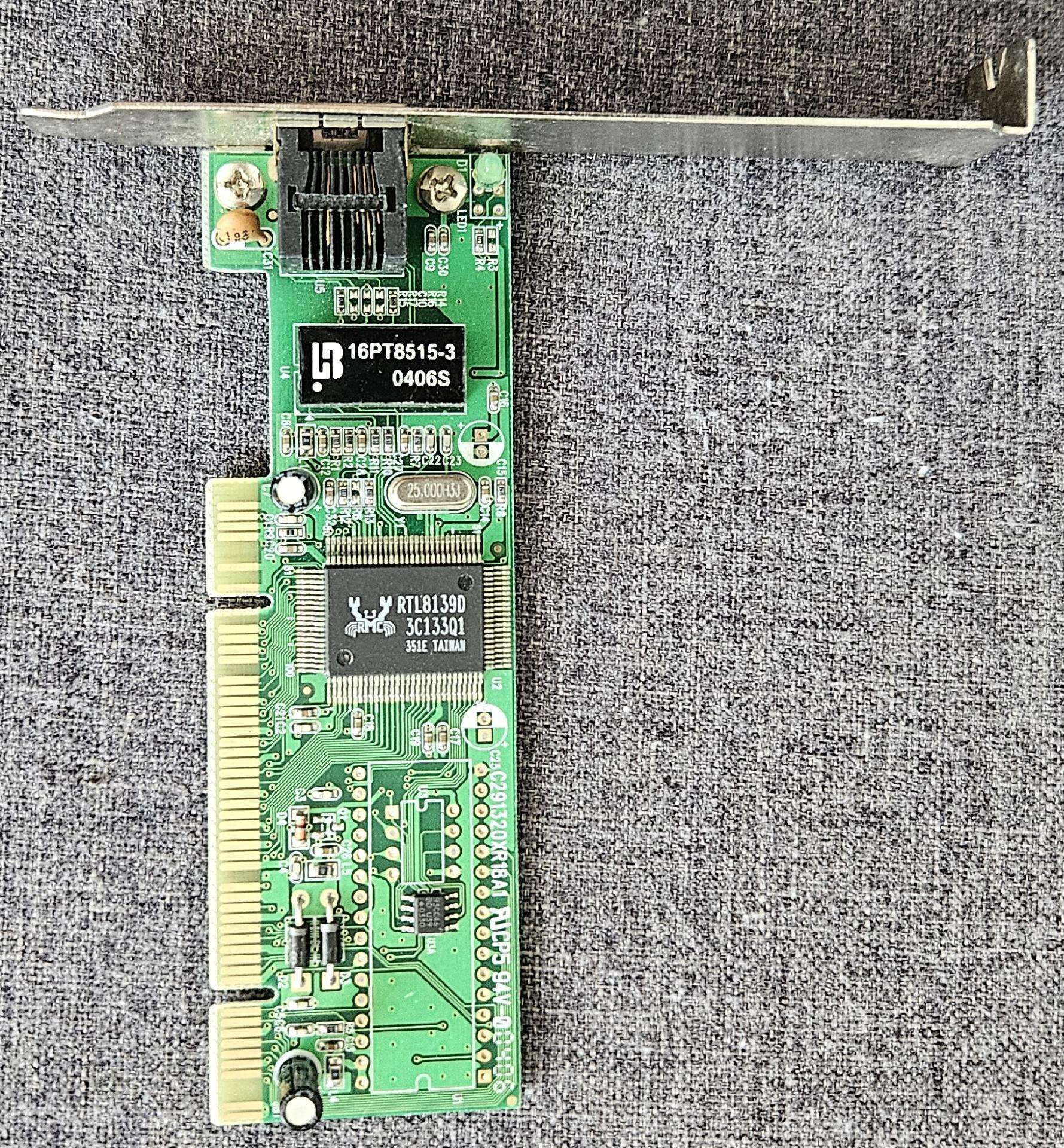 Tinklo plokštė Realtek Rtl8139d