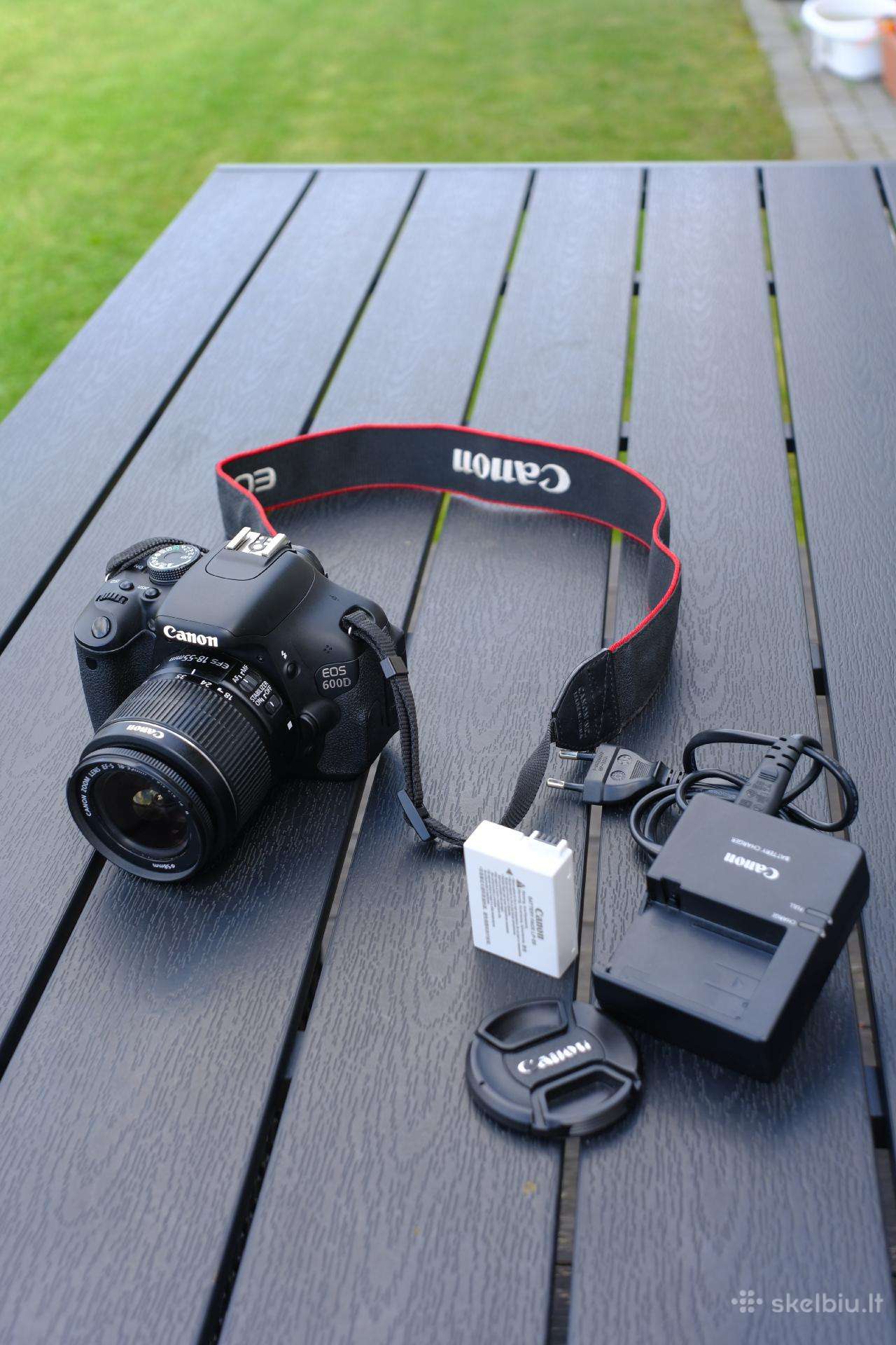 Canon EOS 600d + 18-55mm Tik 10 954 kadrai