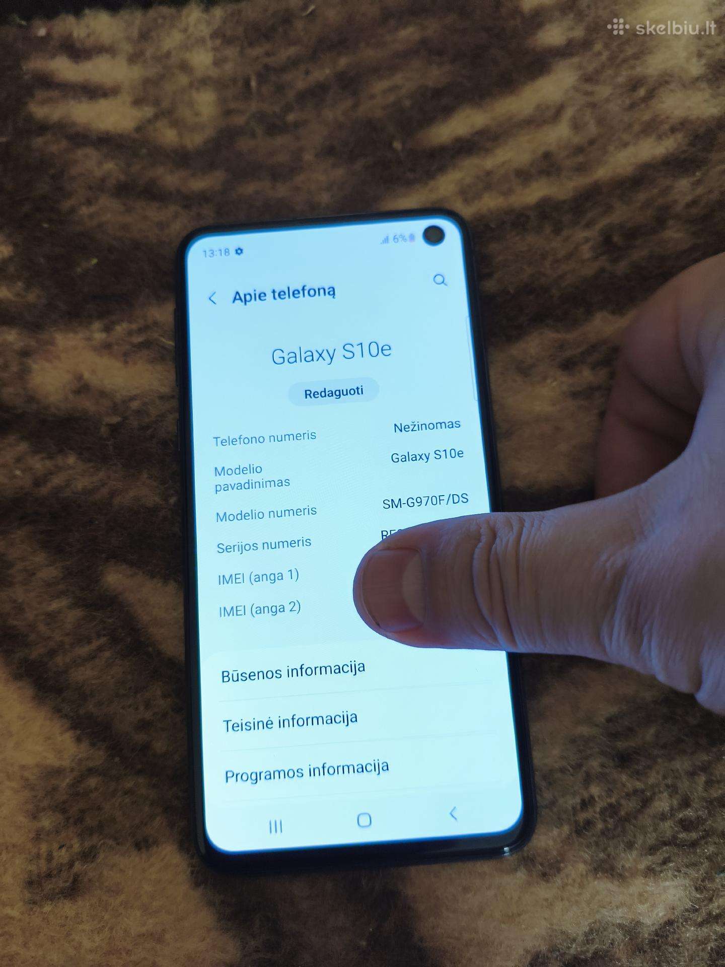 Galaxy a52 ir kiti