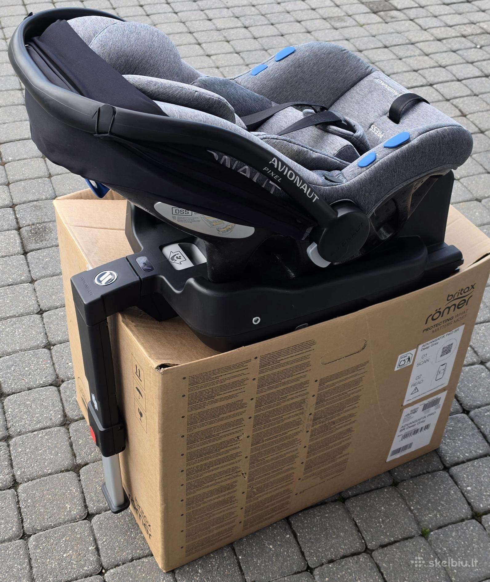 Automobilinė kėdutė Avionaut Pixel + Isofix bazė