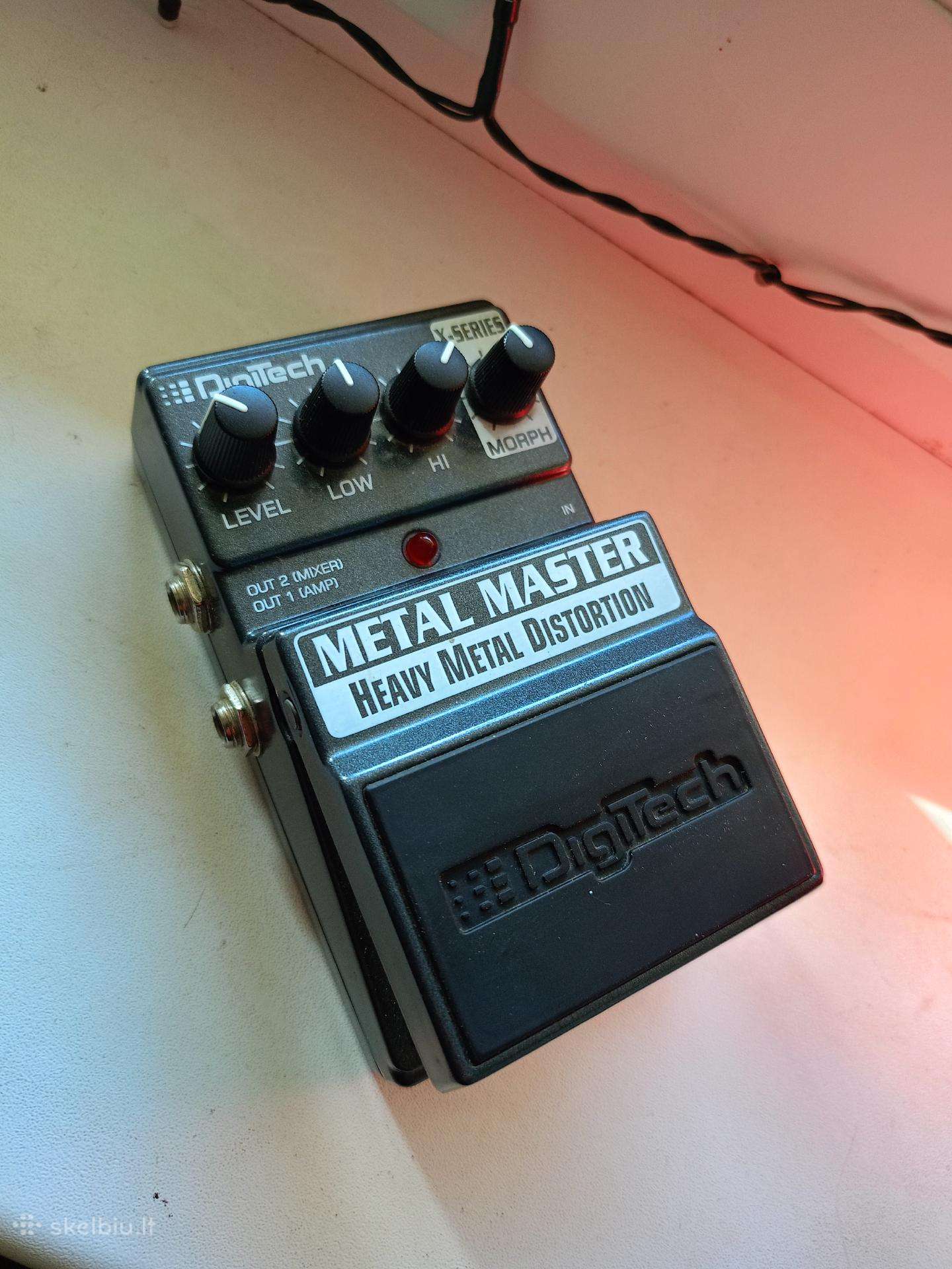 Gitaros pedalas Digitech Metal Master