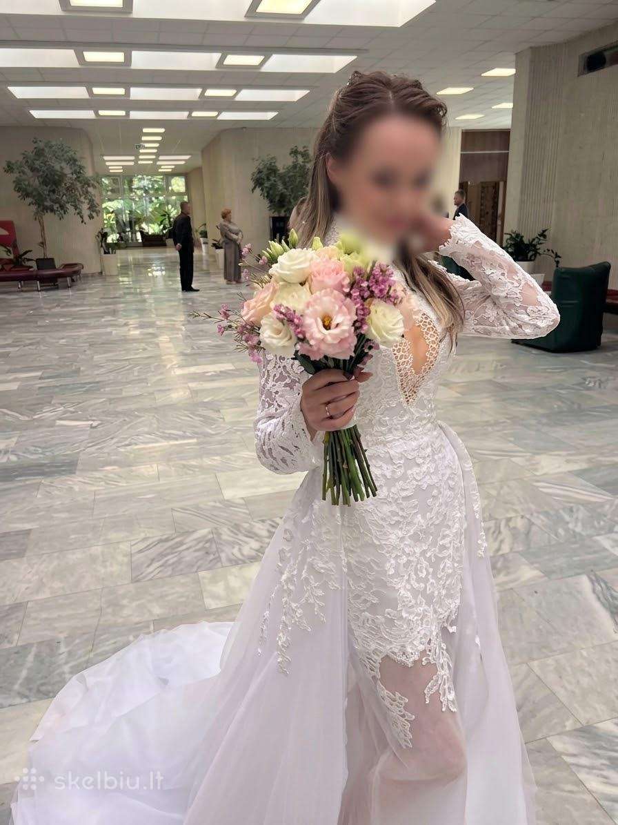 Vestuvinė suknelė pagal užsakyma siuta
