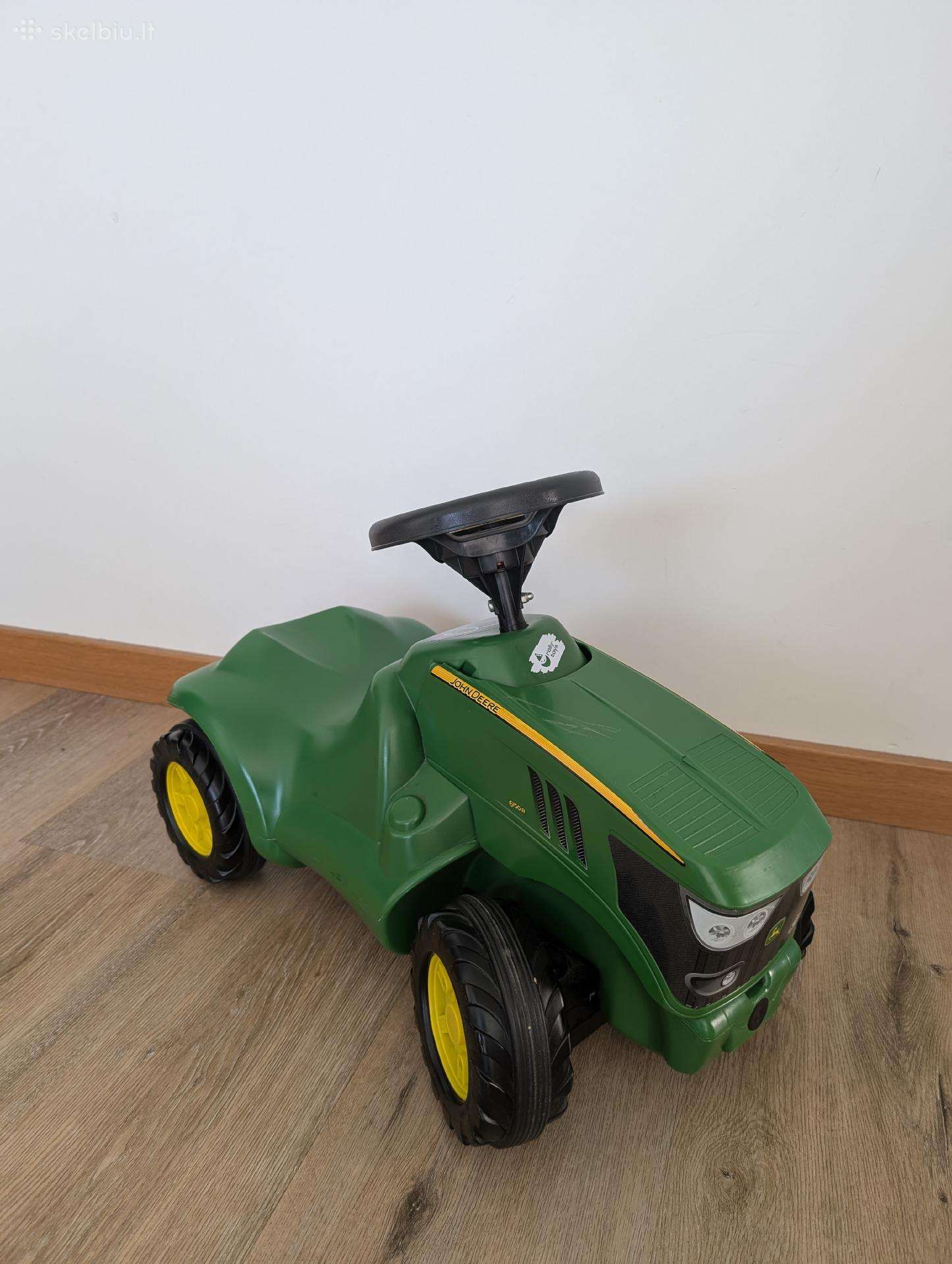 Paspiriamas traktorius Rolly Toys John Deere