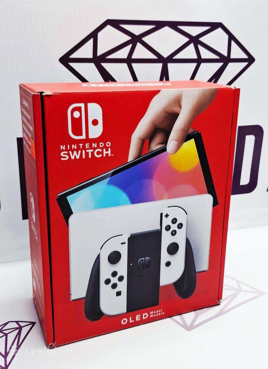 Nintendo switch Oled (64gb). Siunčiame