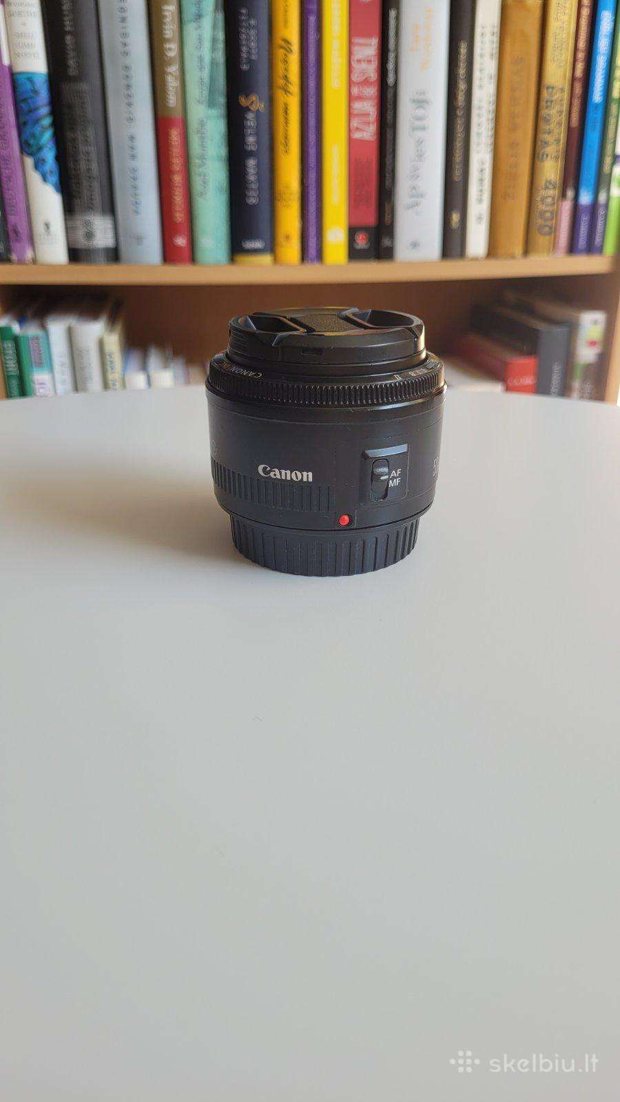 Parduodu Canon Ef 50mm f1,8 II objektyvą