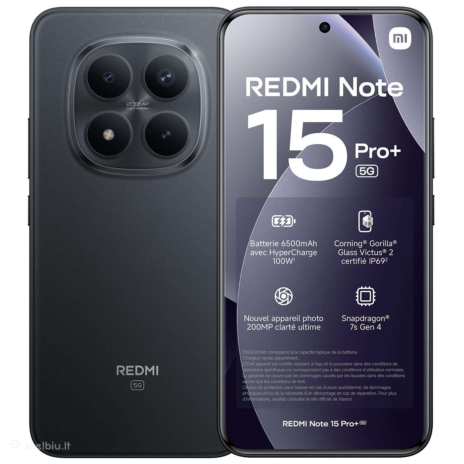 Redmi Note 15 Pro+ 5G - 240eur.