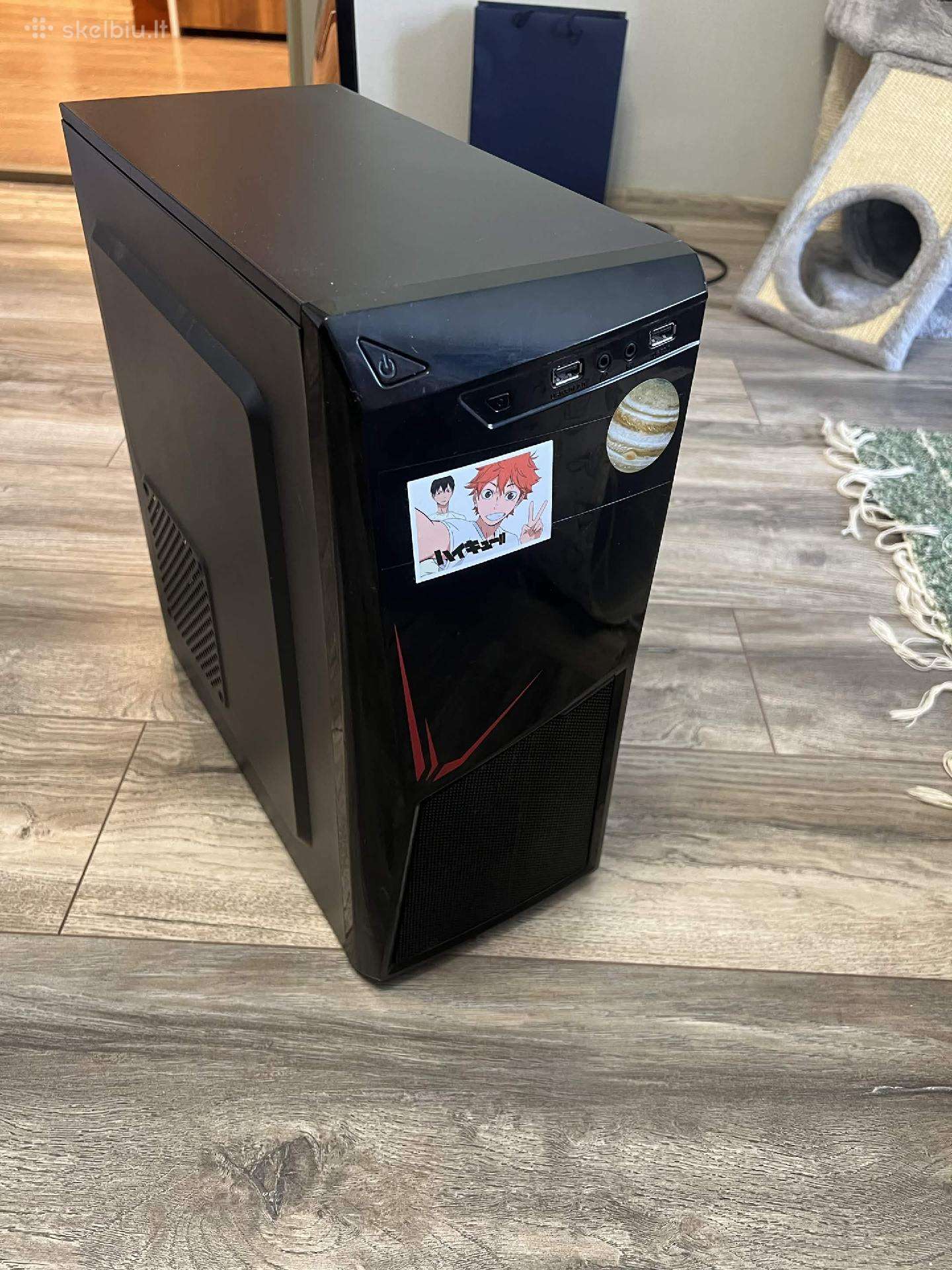 Žaidimų kompiuteris Ryzen 3 2200g gtx 1650 16gb