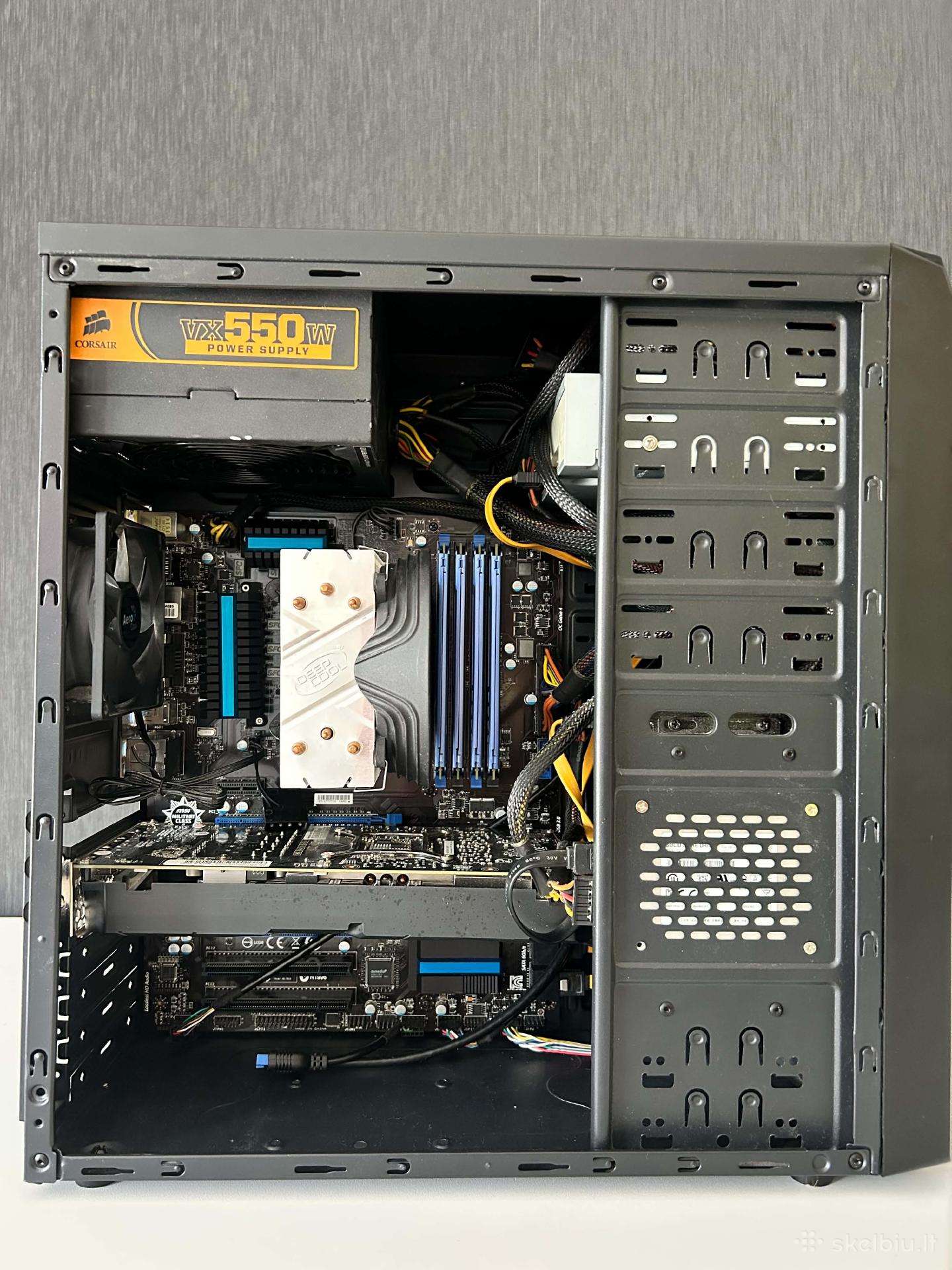 Puikiai veikiantis kompiuteris 1060 3 GB i5-4460