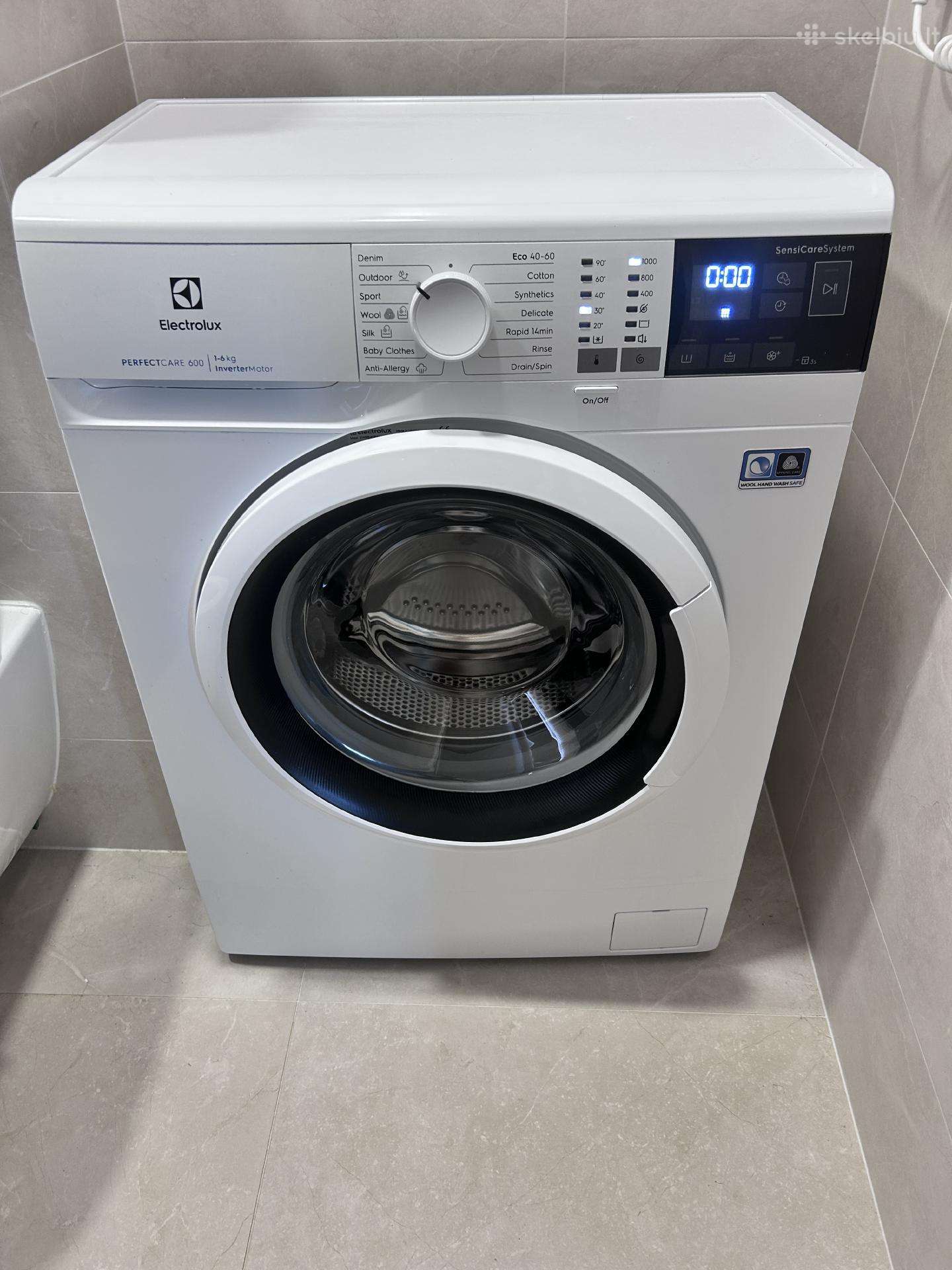 Electrolux perfectcare 600 1-6kg