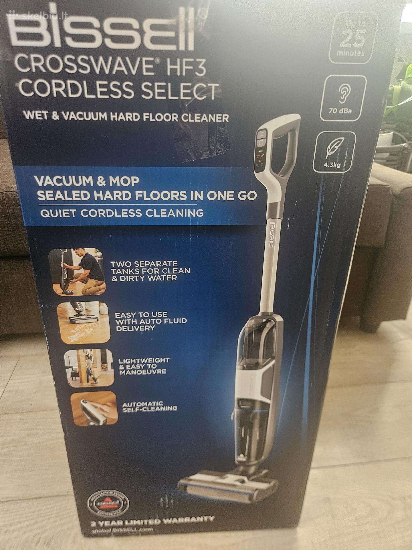 Bissell croswave Hf3 siurblys